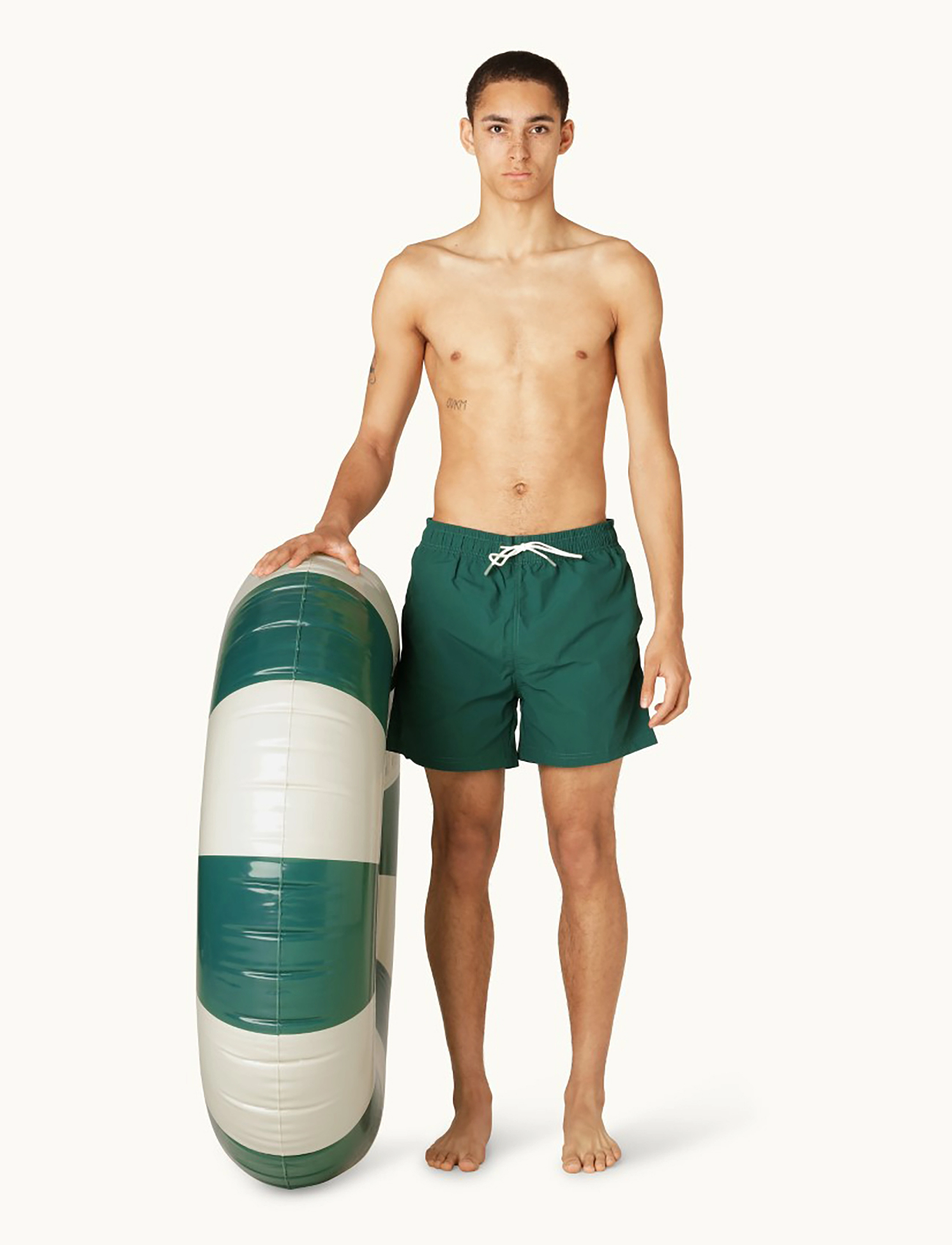 Petites Pommes - Celine Swim Ring - baderinge og bademadrasser - oxford green - 2