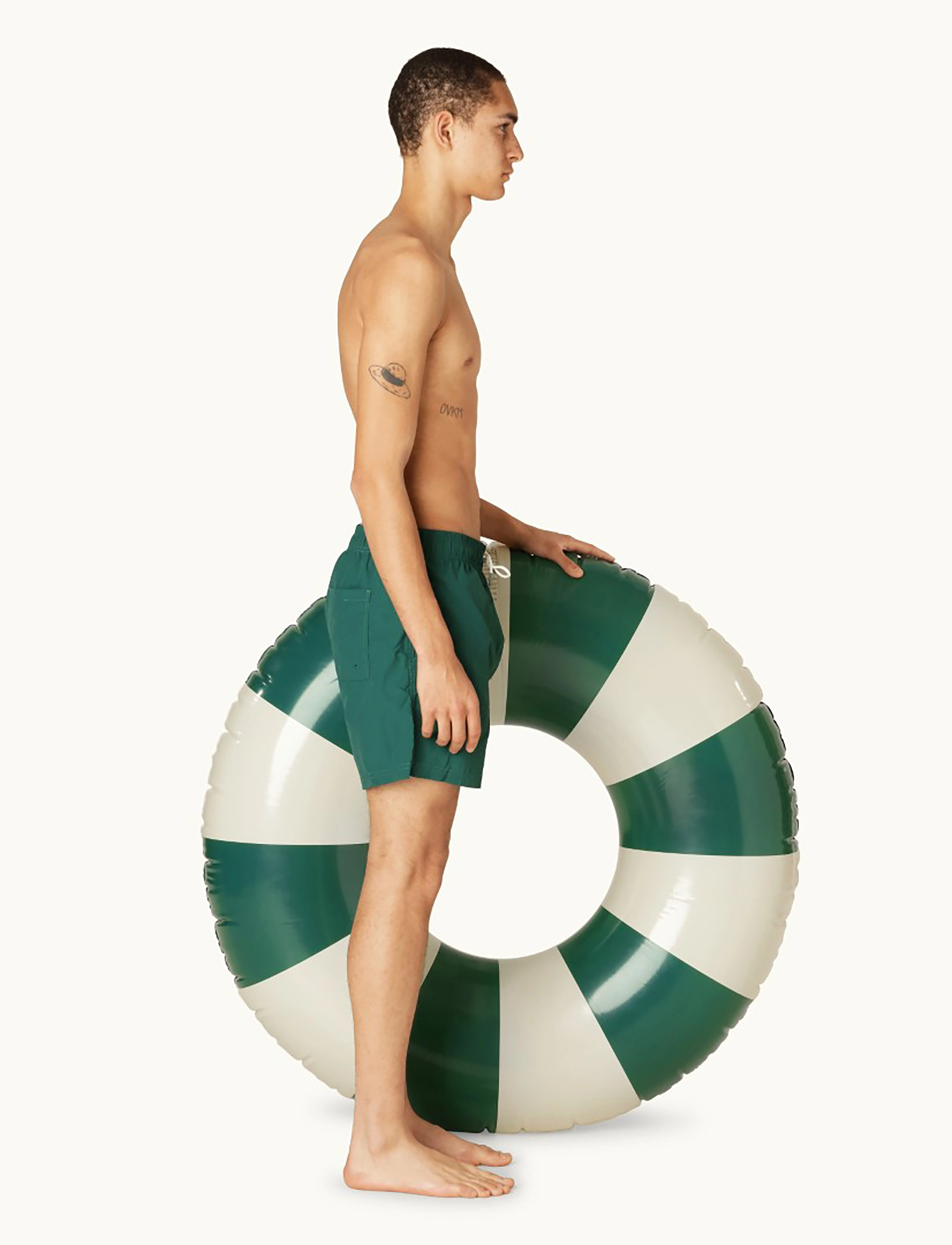 Petites Pommes - Celine Swim Ring - baderinge og bademadrasser - oxford green - 3
