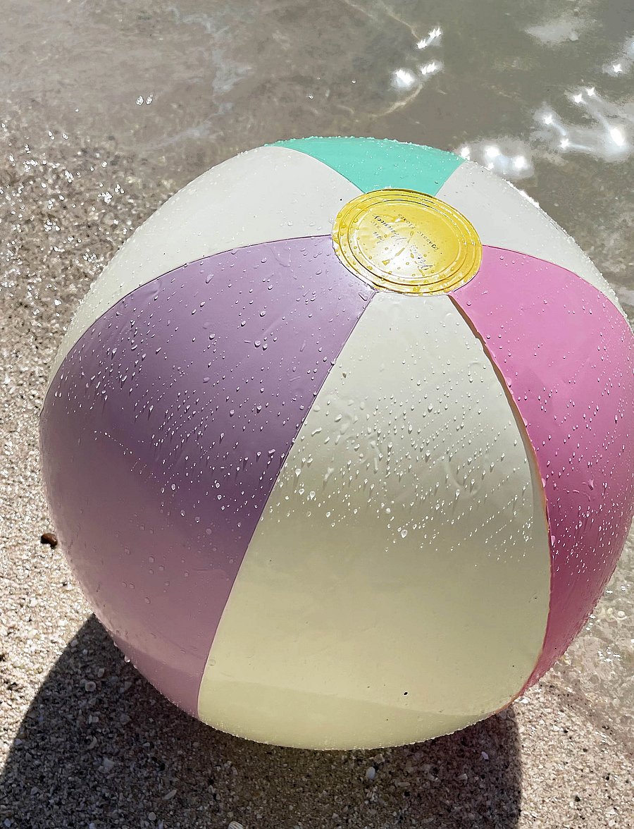 Petites Pommes - Otto Beach Ball - andet vandlegetøj - menthe/ violet / bubblegum - 2