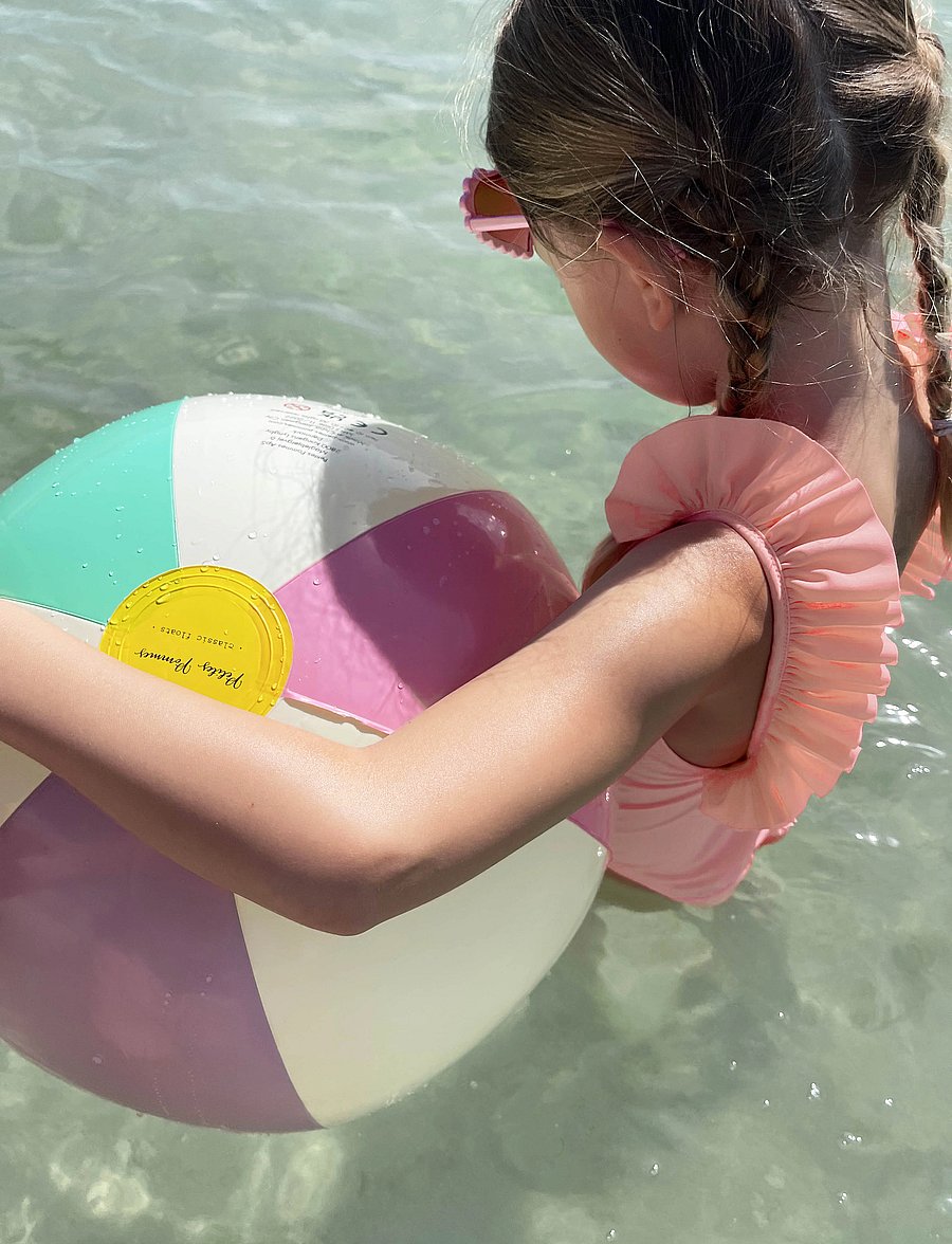 Petites Pommes - Otto Beach Ball - andet vandlegetøj - menthe/ violet / bubblegum - 3