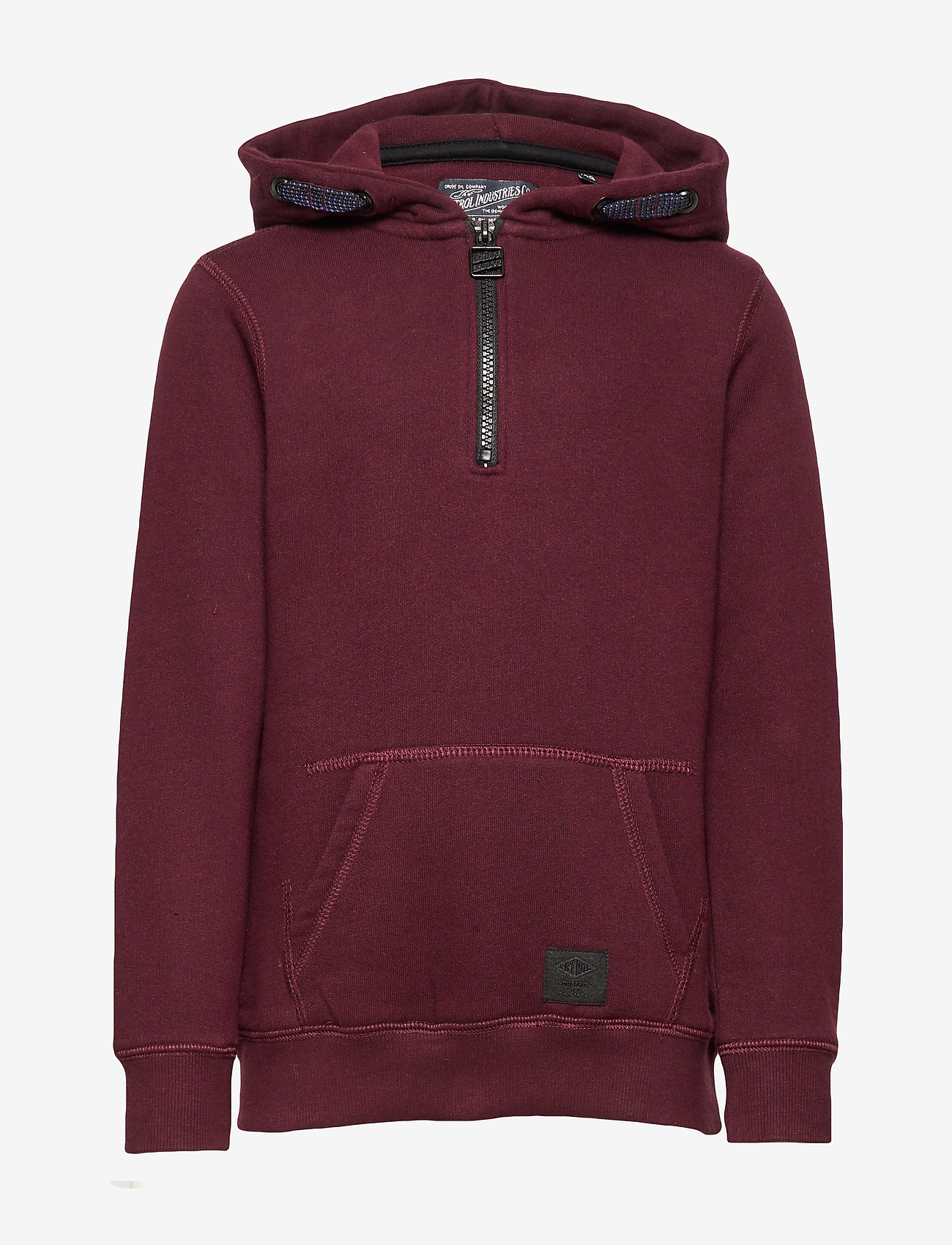 Petrol - Sweater Hooded - burgundy - 0