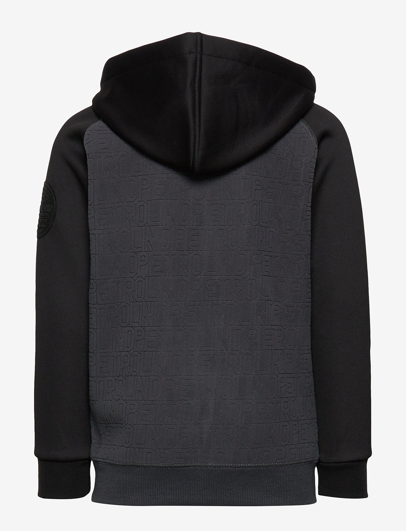 Petrol - Sweater Hooded - raven grey - 1