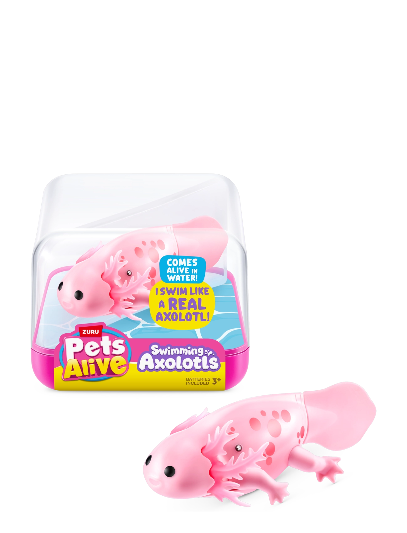 PETS ALIVE PETS ALIVE SWIMMING AXOLOTL - Legetøj - MULTI / multi