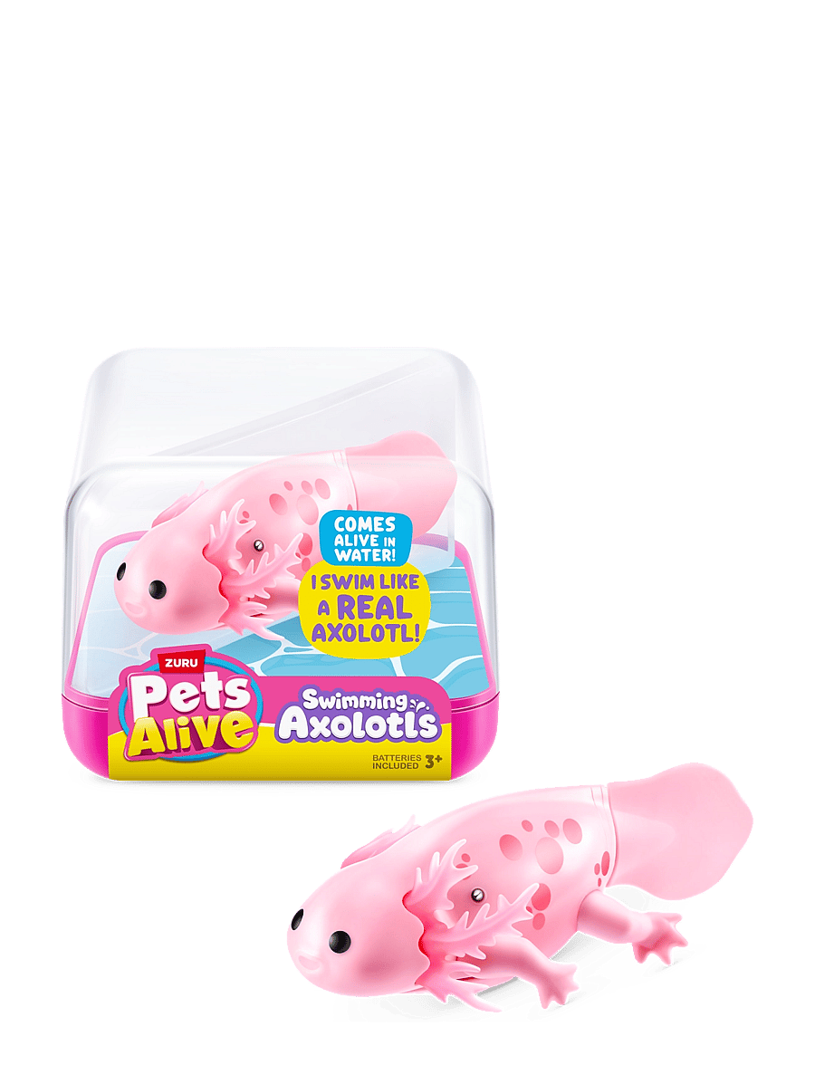 PETS ALIVE - PETS ALIVE SWIMMING AXOLOTL - andet vandlegetøj - multi - 0