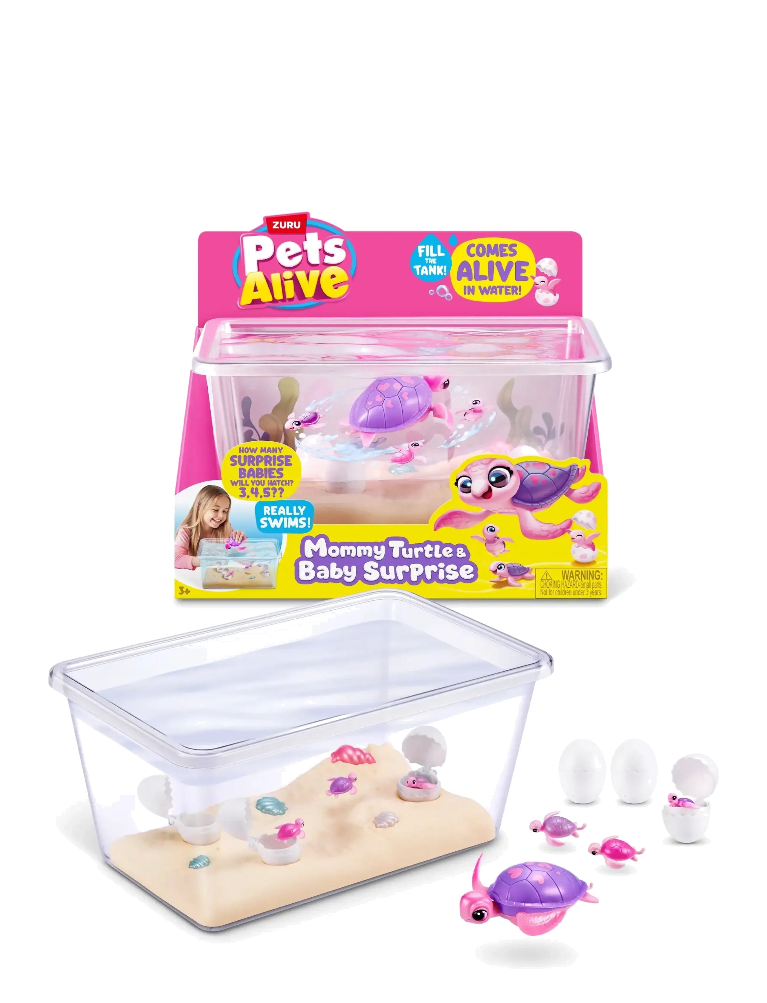 PETS ALIVE PETS ALIVE MOMMY TURTLE SURPRISE - Uus - MULTI / multi