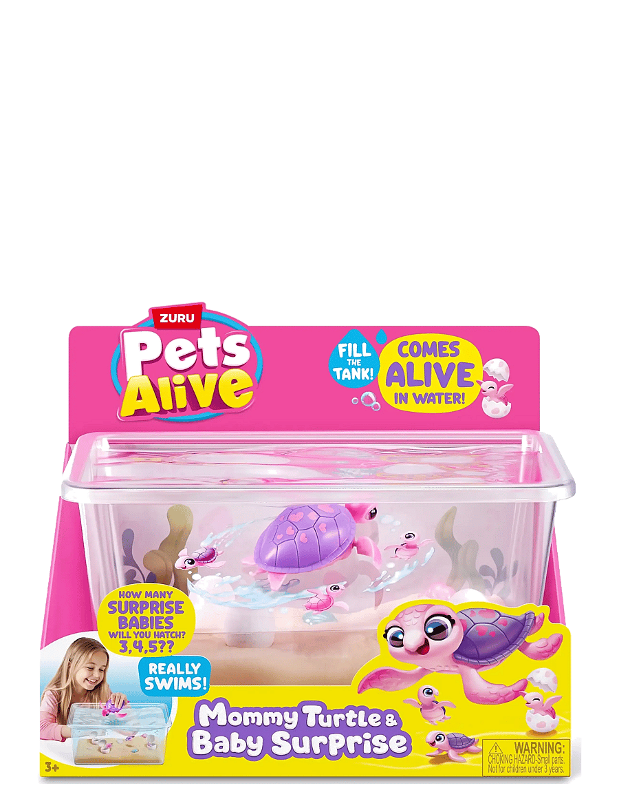 PETS ALIVE - PETS ALIVE MOMMY TURTLE SURPRISE - muud veemänguasjad - multi - 2