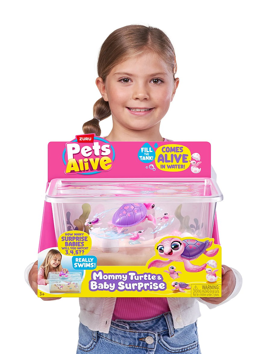 PETS ALIVE - PETS ALIVE MOMMY TURTLE SURPRISE - andere wasserspielzeuge - multi - 5