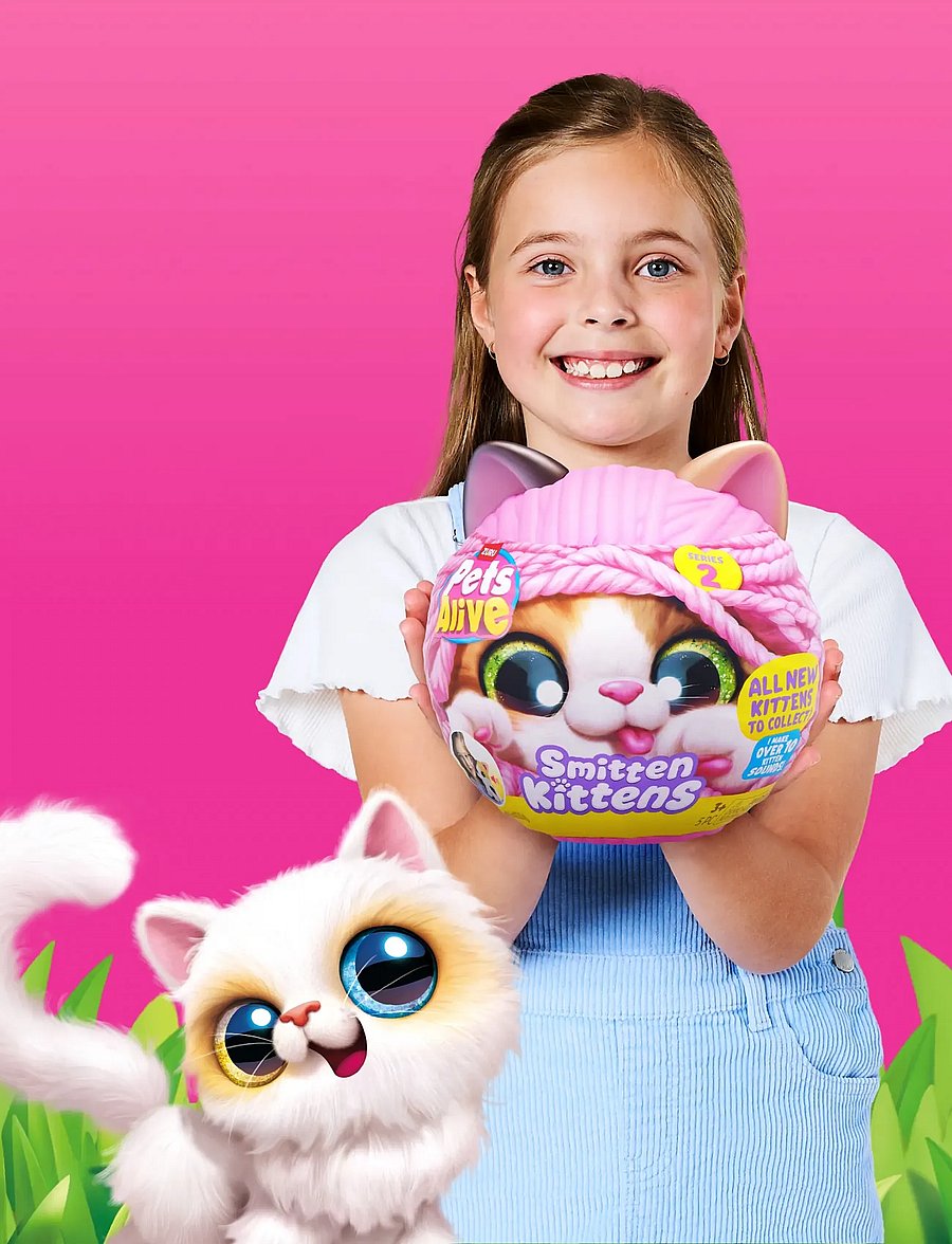 PETS ALIVE - PETS ALIVE SMITTEN KITTENS - interaktiivsed loomad - multi - 4