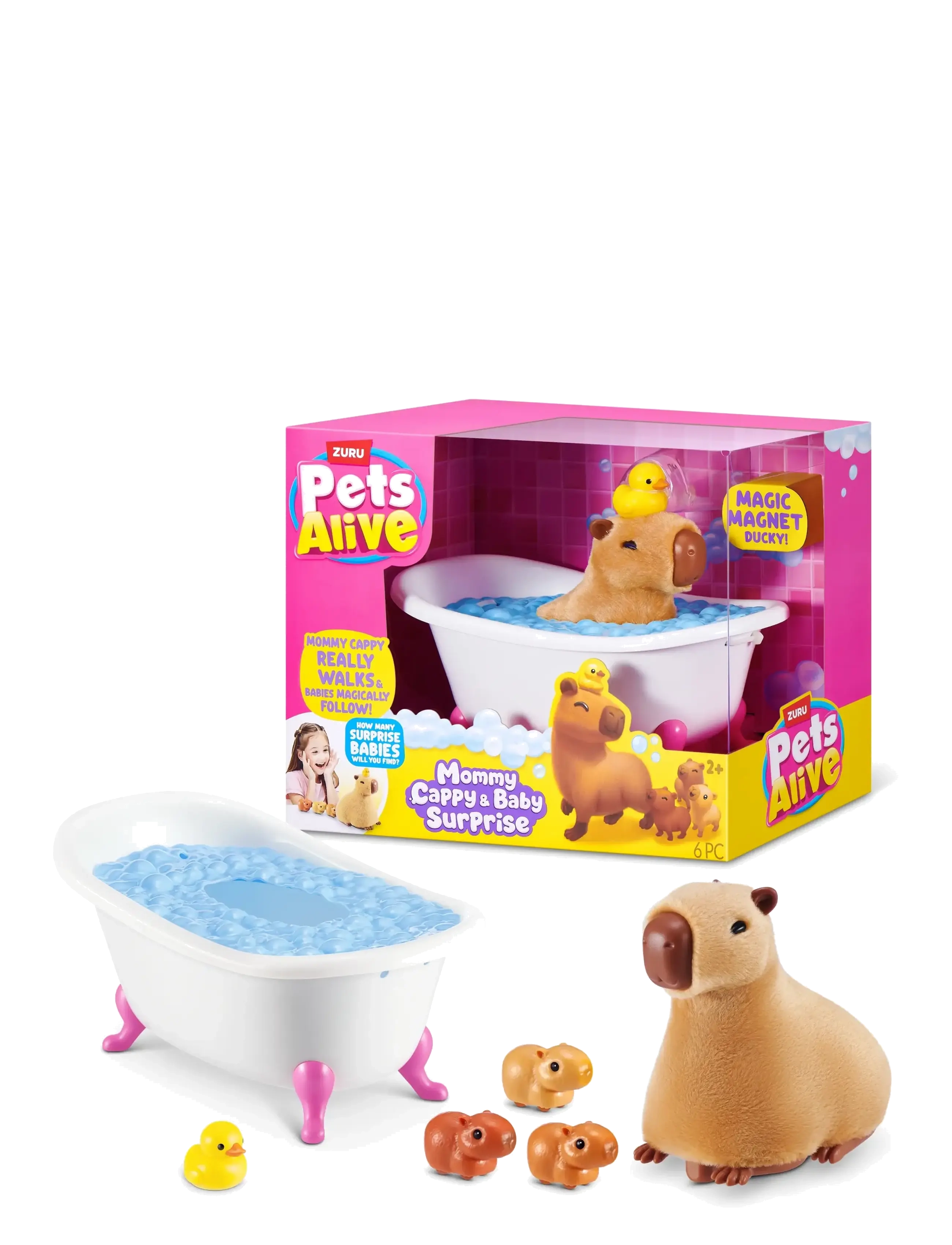 PETS ALIVE PETS ALIVE MOMMY CAPYBARA & BABY SURPRISE - Uus - MULTI / multi