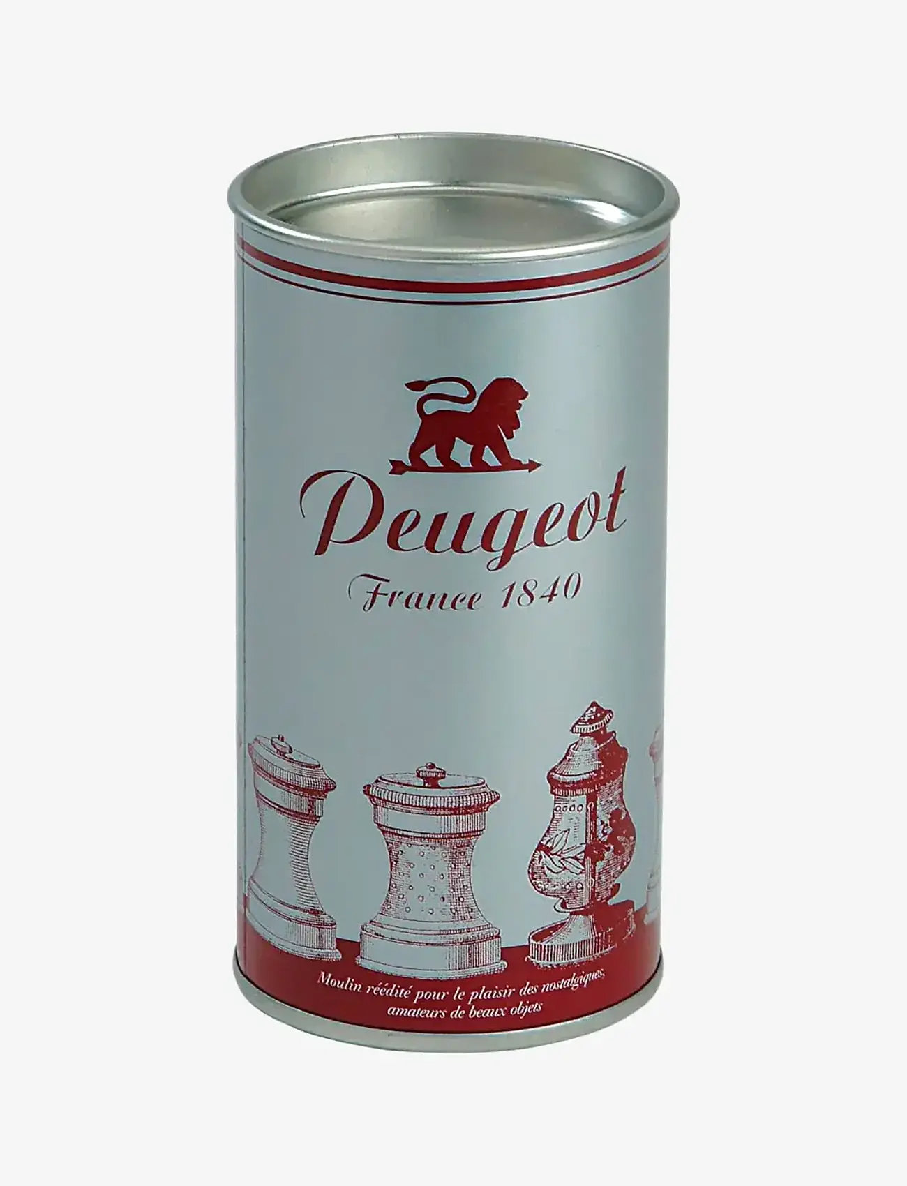 Peugeot - Palace Saltkværn Brun / Sølvbelagt 10cm - køb efter pris - silver-plated metal/wood with patina - 1