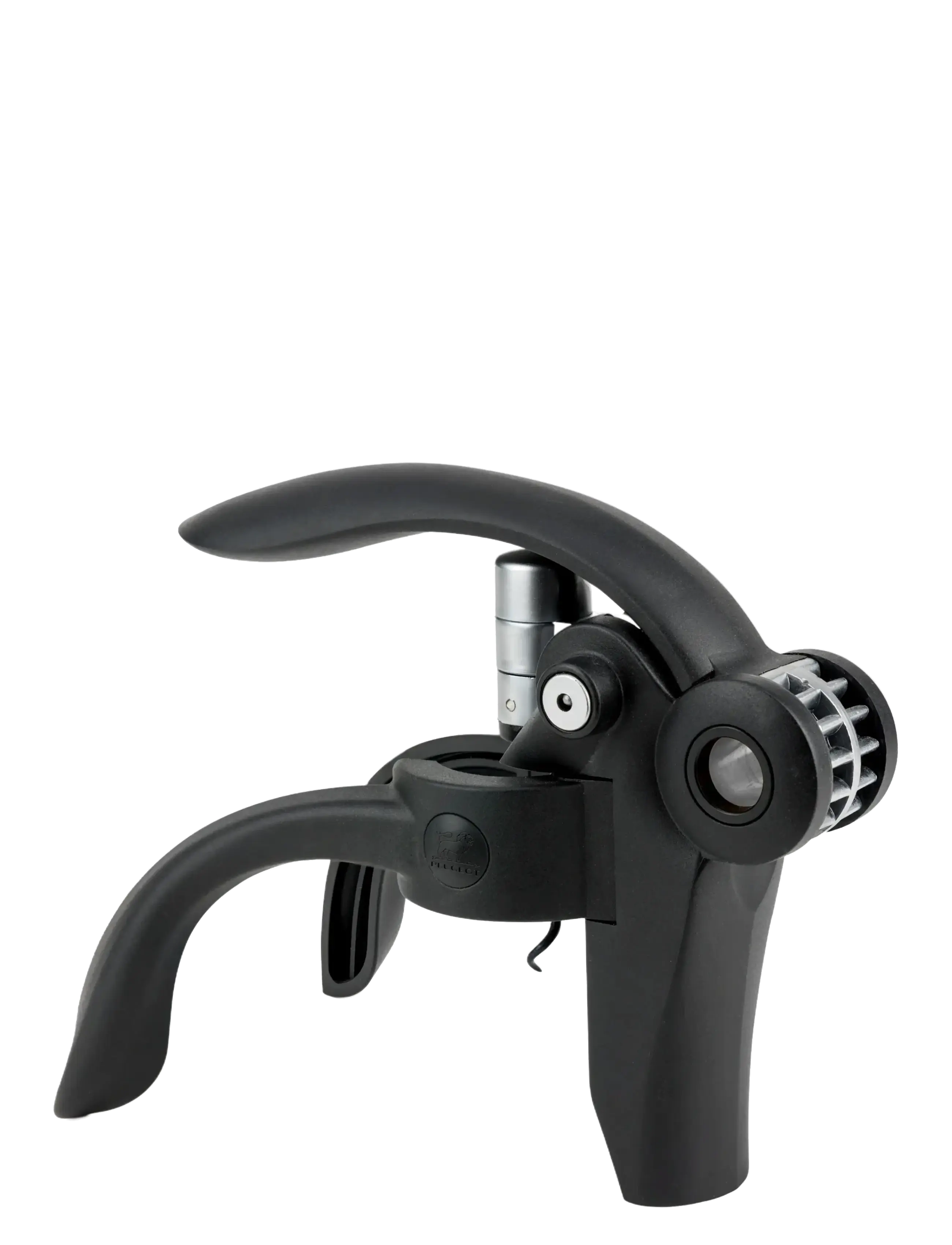 Peugeot Baltaz dark corkscrew with foil cutter - Geschirr - BLACK / black