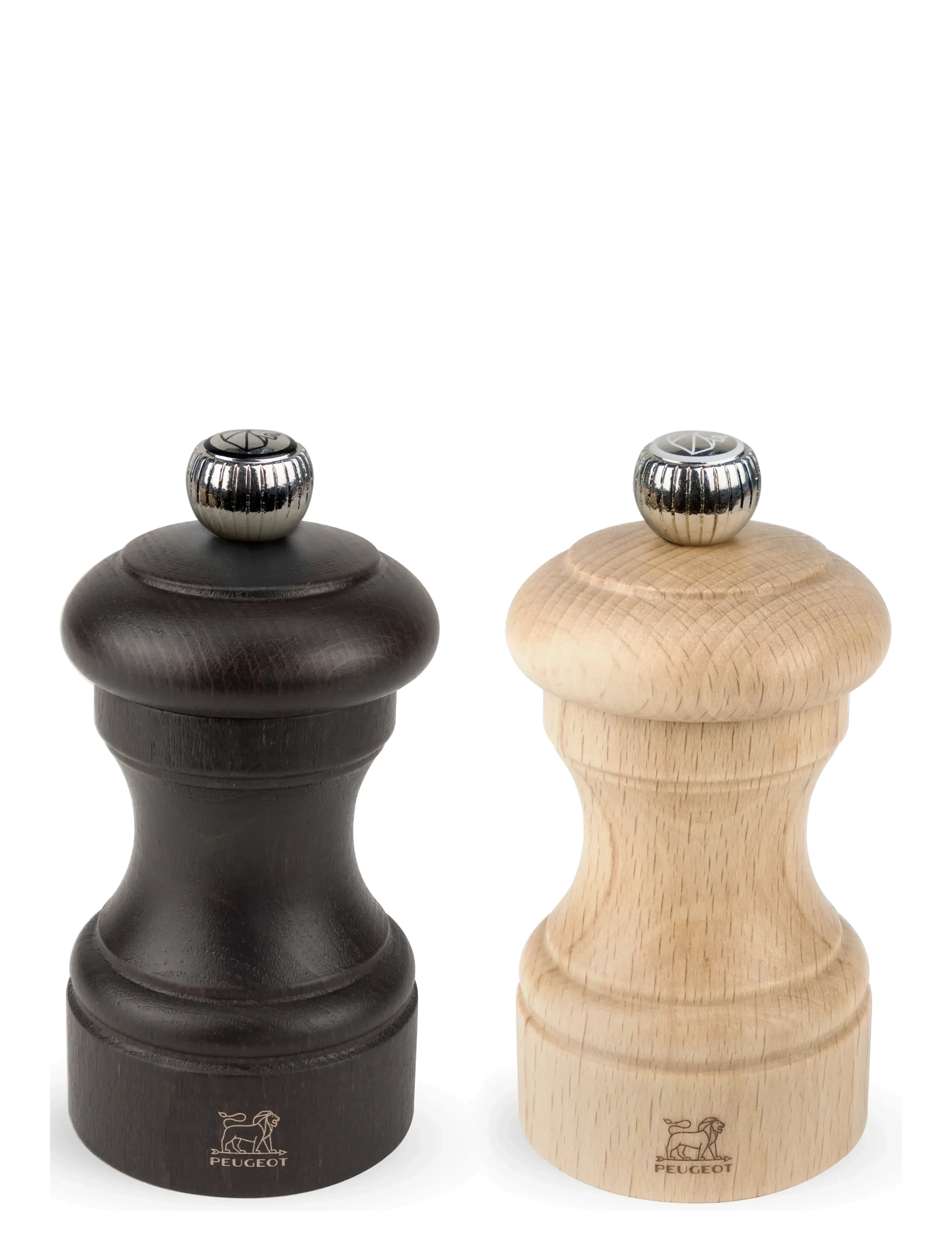 Peugeot Bistro Sæt Pm+Sm Choco/Nat., Træ, 10Cm, 10 cm, Grinders, Braun - Salt & Pepper Shakers, Homeware