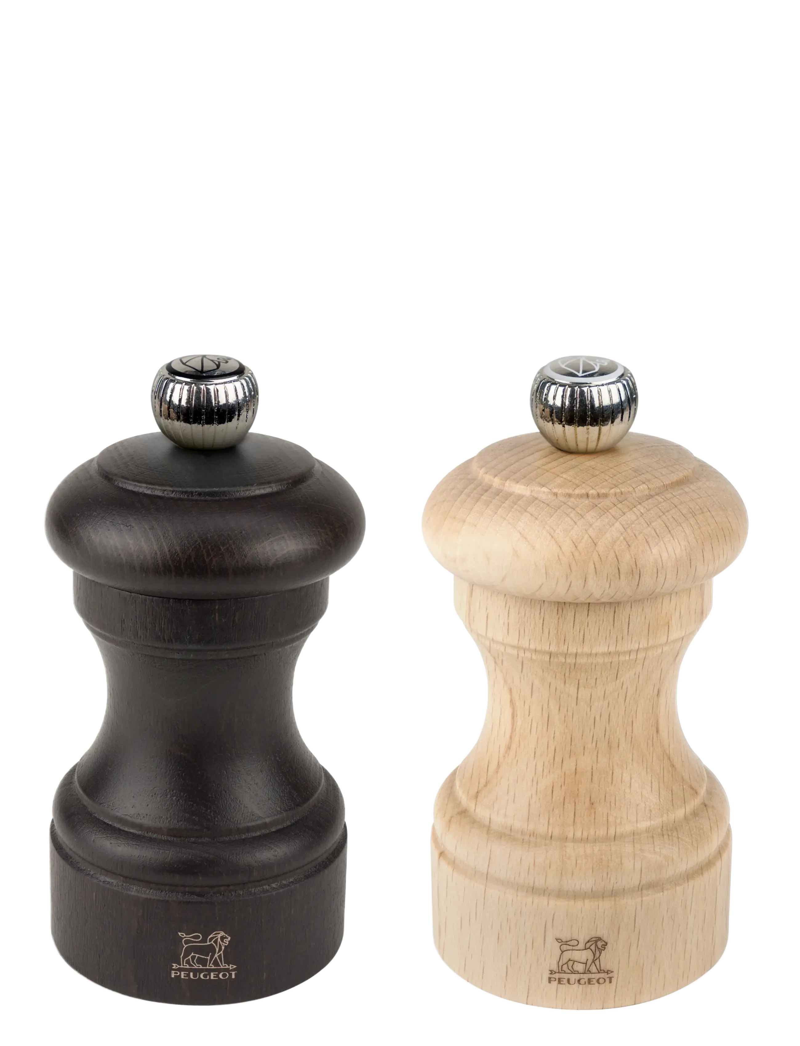 Peugeot Bistro set PM+SM Choco/nat., wood, 10cm - Soola- ja pipraveskid - NATURAL/CHOCOLATE / natural