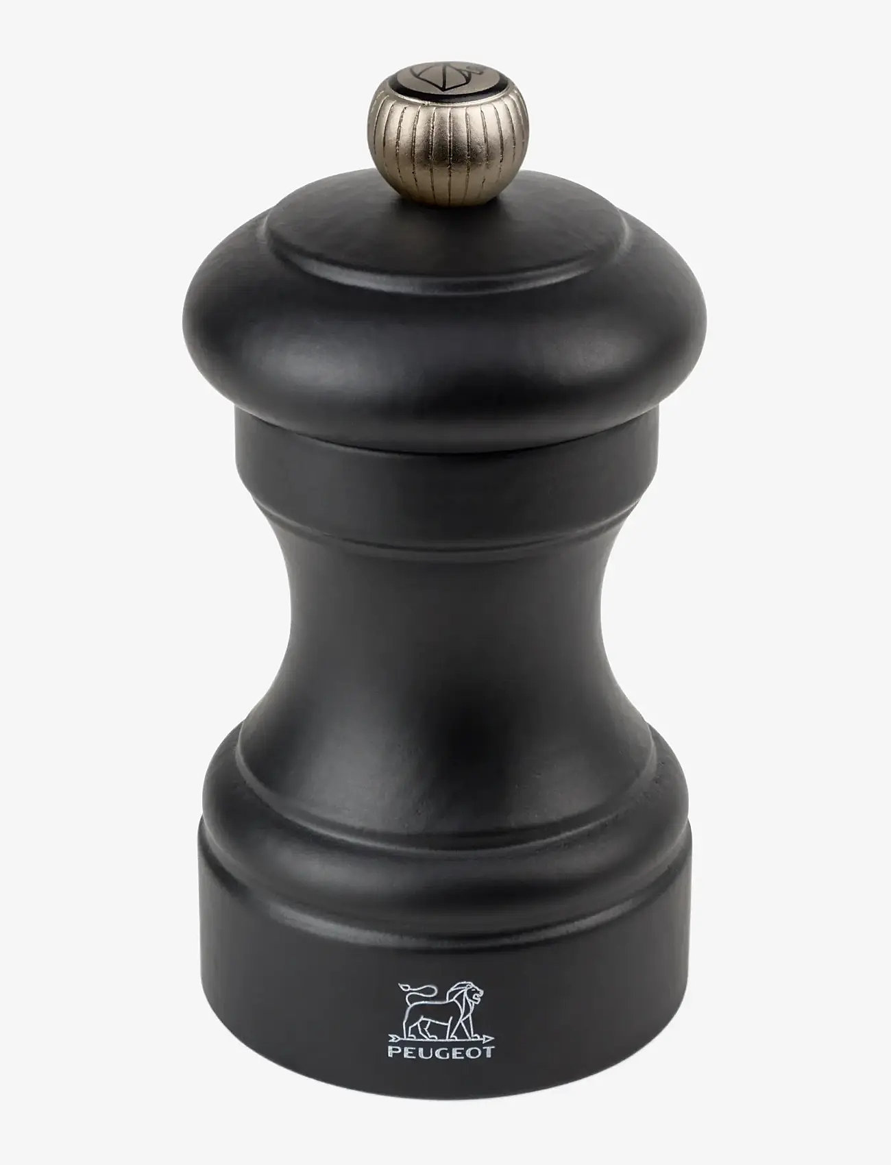 Peugeot - Bistro PM Træ Sort Mat, 10cm - salt & peberkværne - matte black - 0