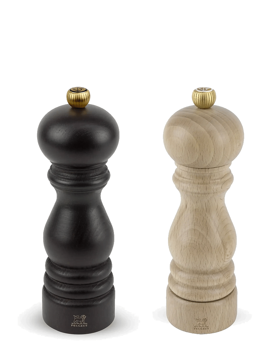 Peugeot - Paris sæt Salt & Peber 18 cm Z u´select Choko/Natur - salz- & pfefferstreuer - natural/chocolate - 0