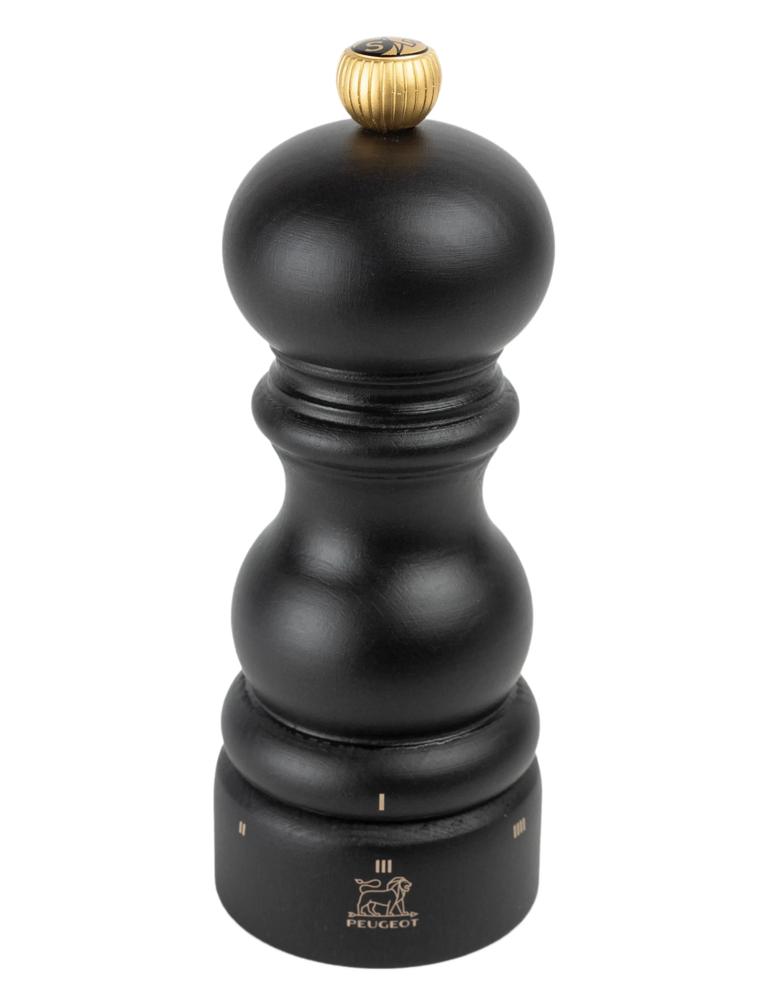 paris saltkværn u'select Z træ, chokolade 12cm - CHOCOLATE