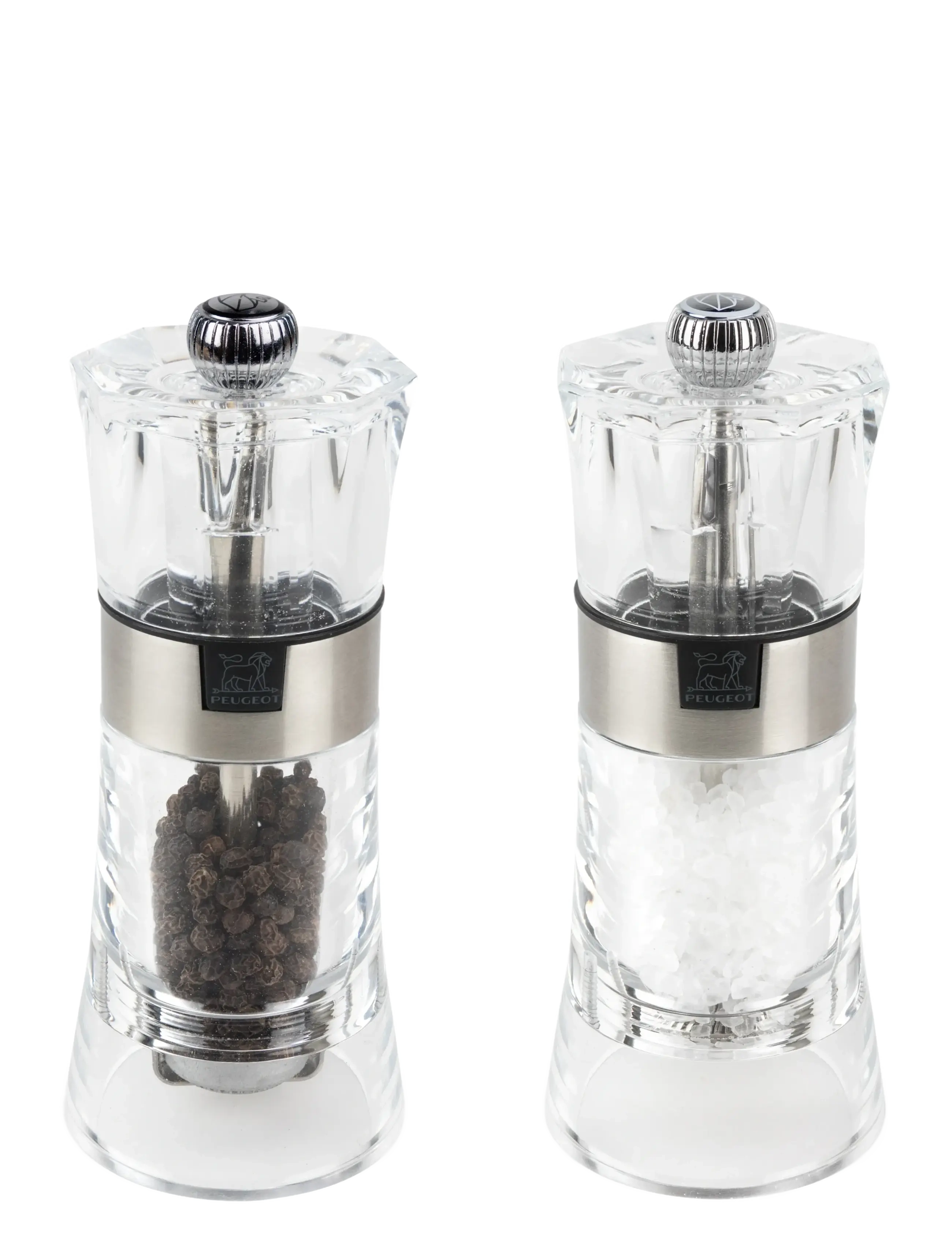 Peugeot Oslo Duo Pm+Sm Acryl 14Cm Nl, 14 cm, Grinders, Nackt - Spice Homeware
