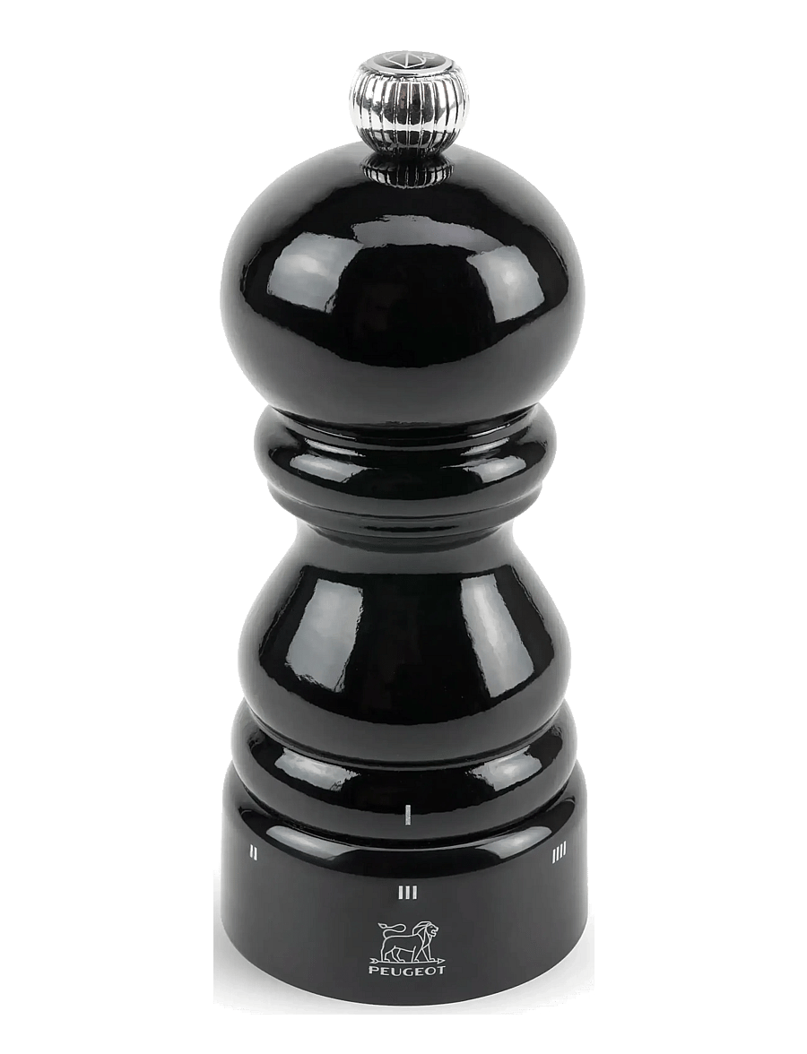 Peugeot - Paris Peberkværn U'Select Træ, sortlakeret 12 cm - salz- & pfefferstreuer - black lacquered - 1