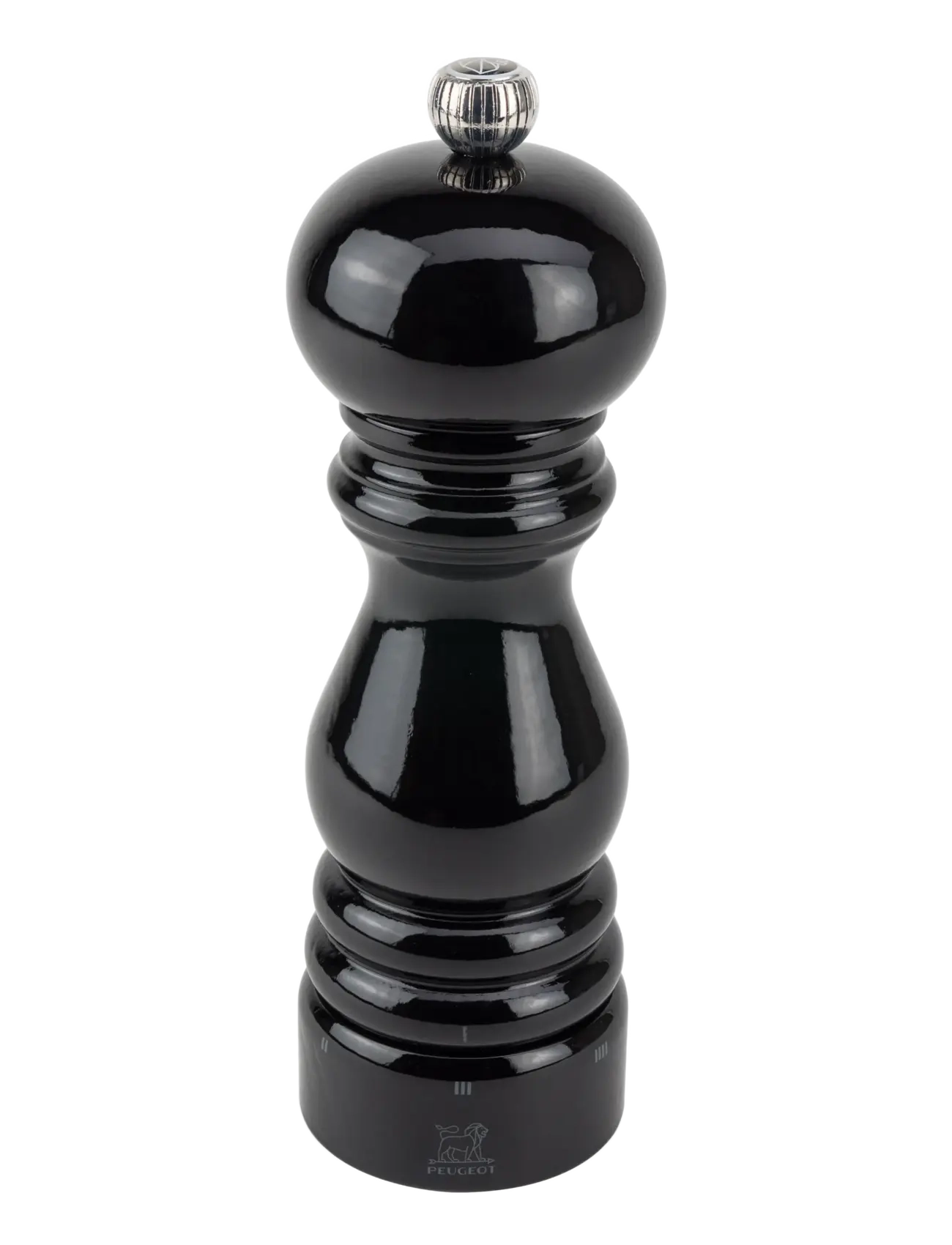 Peugeot paris saltkværnu'select Z træ, sortlakeret 18cm - Peugeot - BLACK LACQUERED / black