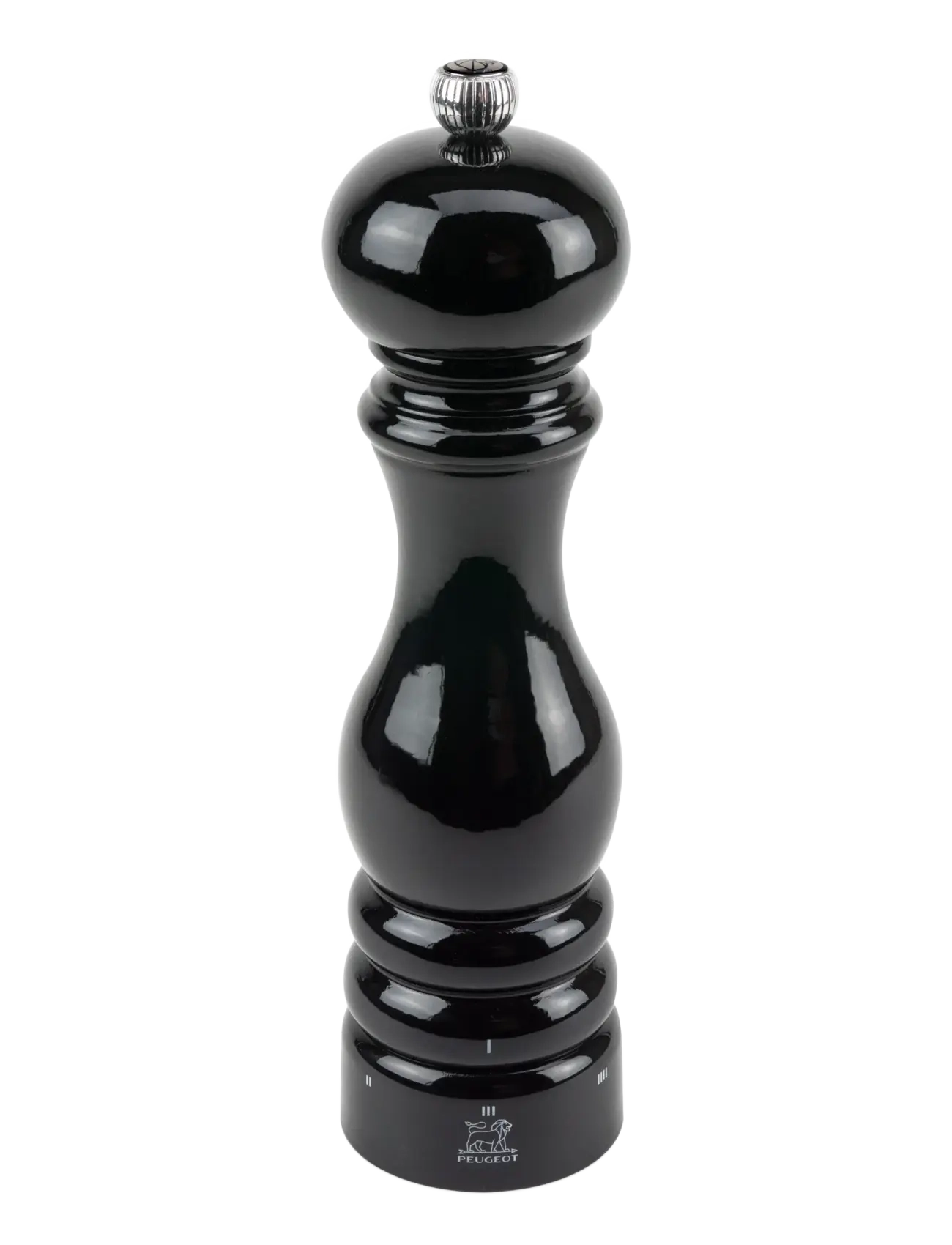 Peugeot - Paris Peberkværn U'Select Træ, Sort lakeret 22cm - soola- ja pipraveskid - black lacquered - 1