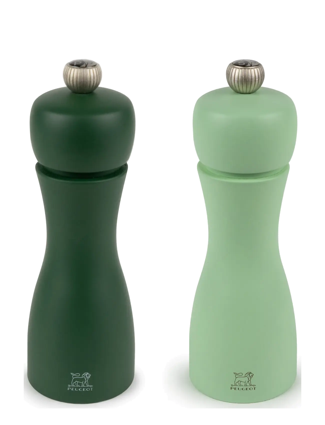 Peugeot Tahiti Duo Mørkegrøn + Mintgrøn 15Cm, 15 cm, Grinders, Grün - Salt & Pepper Shakers, Homeware