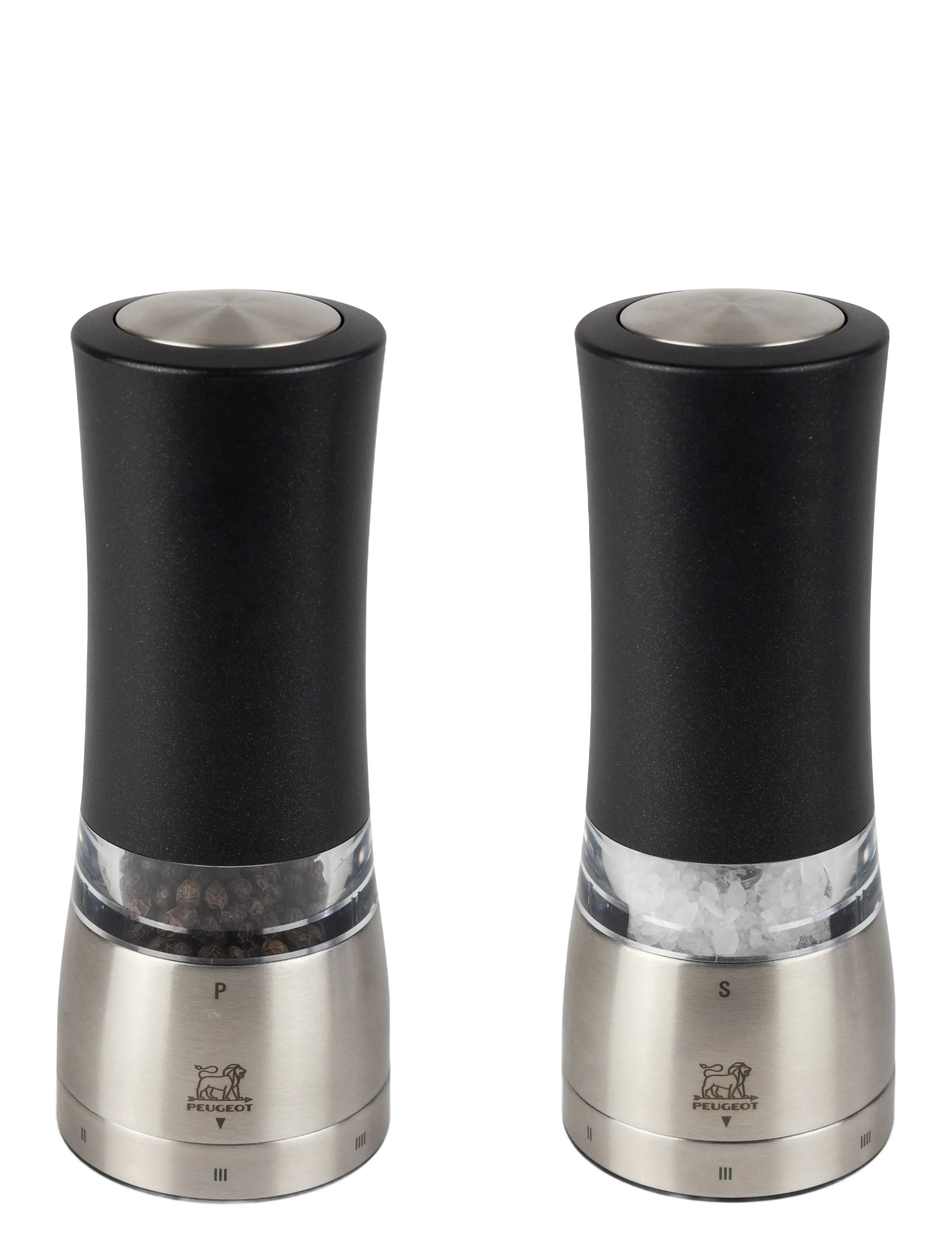Peugeot Daman Sæt Mp+Ms Elektrisk U'select Z 16Cm, 16 cm, Grinders, Silber - Spice Homeware