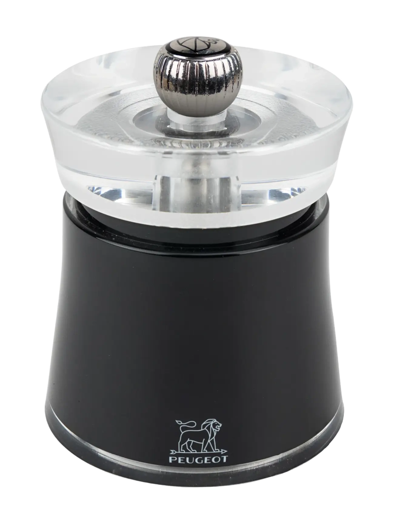 Peugeot Bali pepper mill acrylic/black 8 cm - Nyheter - ACRYLIC/BLACK / black