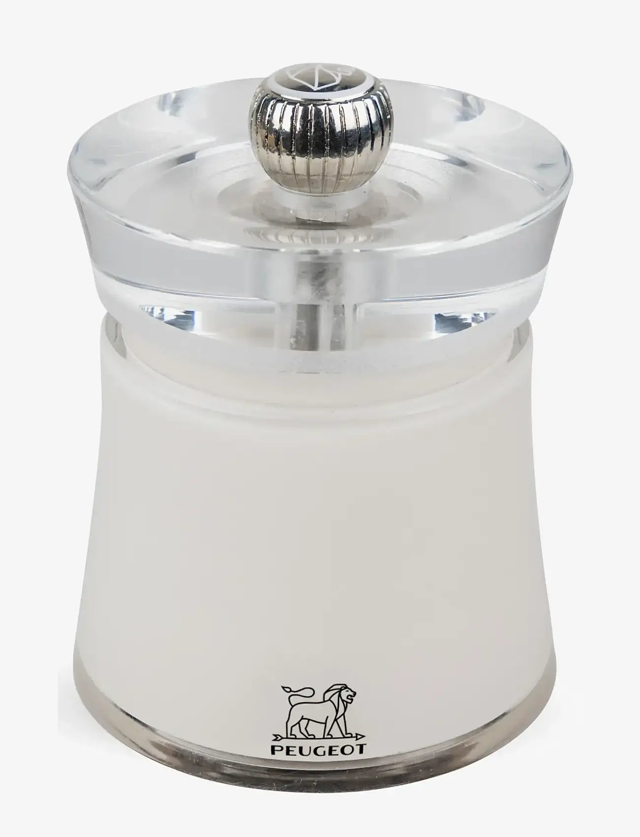 Peugeot - Bali Saltkværn Z akryl/sort 8 cm - salt & peberkværne - acrylic/blanc - 1