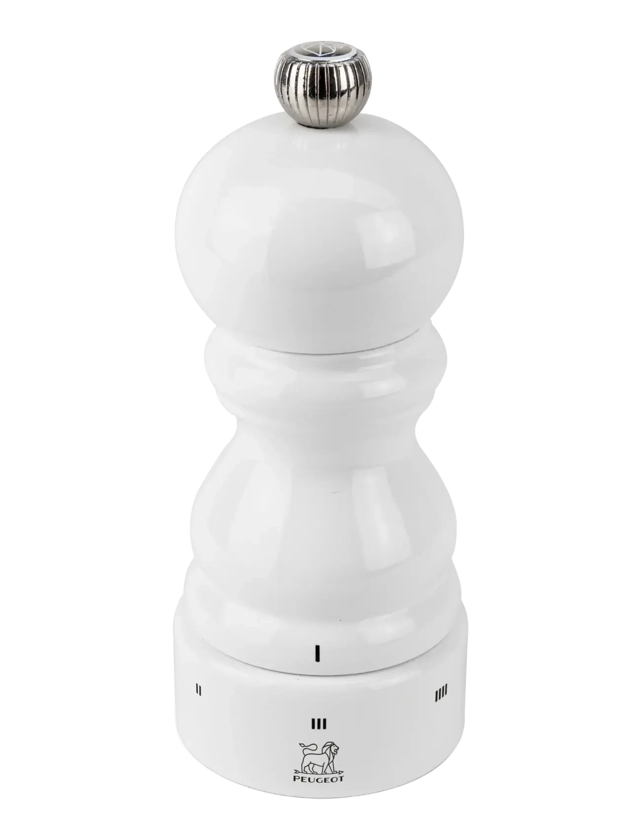 paris saltkværn u'select Z træ, hvidlakeret 12 cm - WHITE LACQUERED