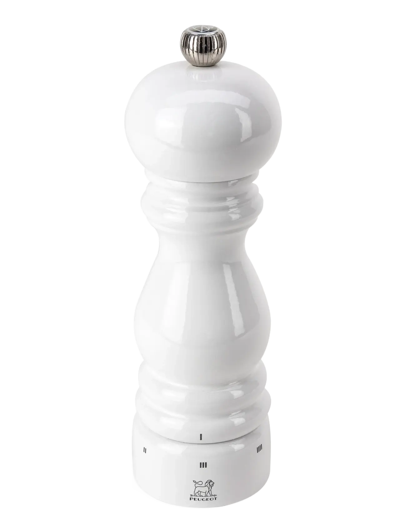 Peugeot Paris Saltkværnu'select Z Træ, Hvidlakeret 18Cm, Spice Kværn, Hvid, Str: 18 CM