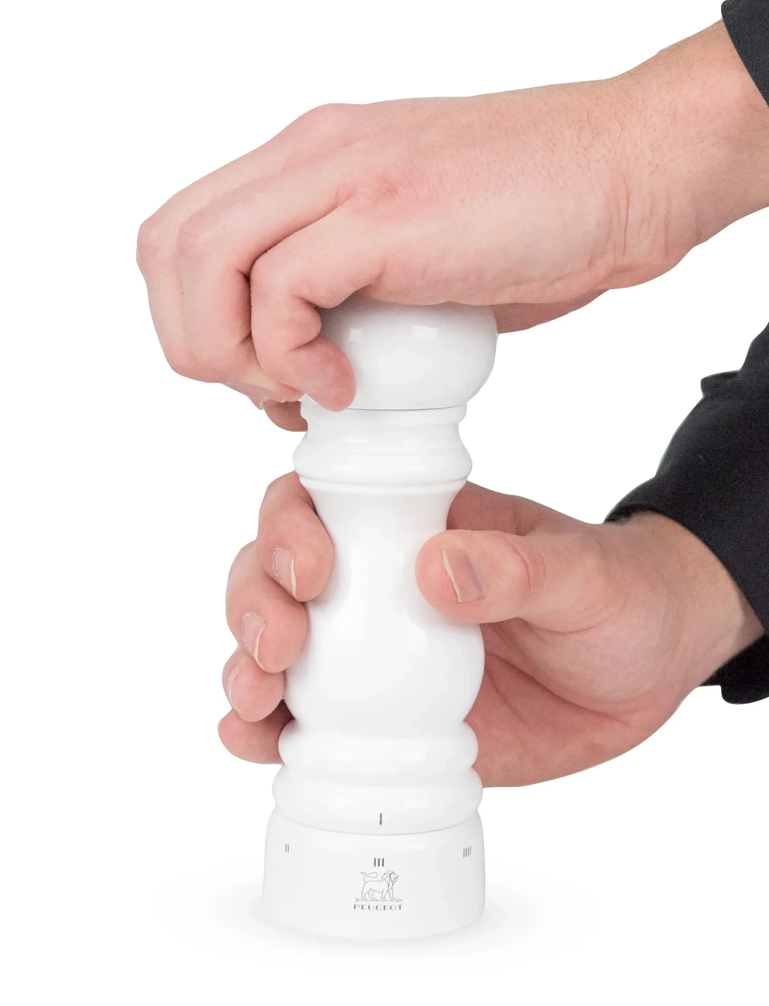 Peugeot - paris saltkværnu'select Z træ, hvidlakeret 18cm - druskos ir pipirų malūnėliai - white lacquered - 0