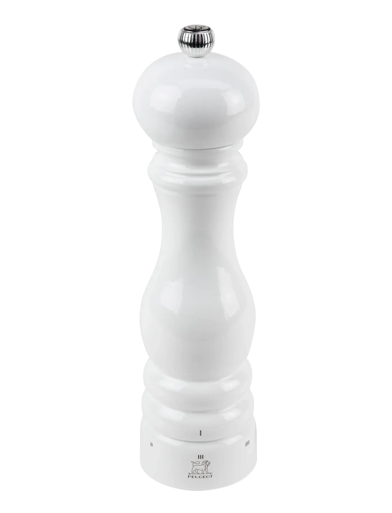 Peugeot Paris peberkværn U'select, træ, hvidlakeret, 22 cm - Peugeot - WHITE LACQUERED / white