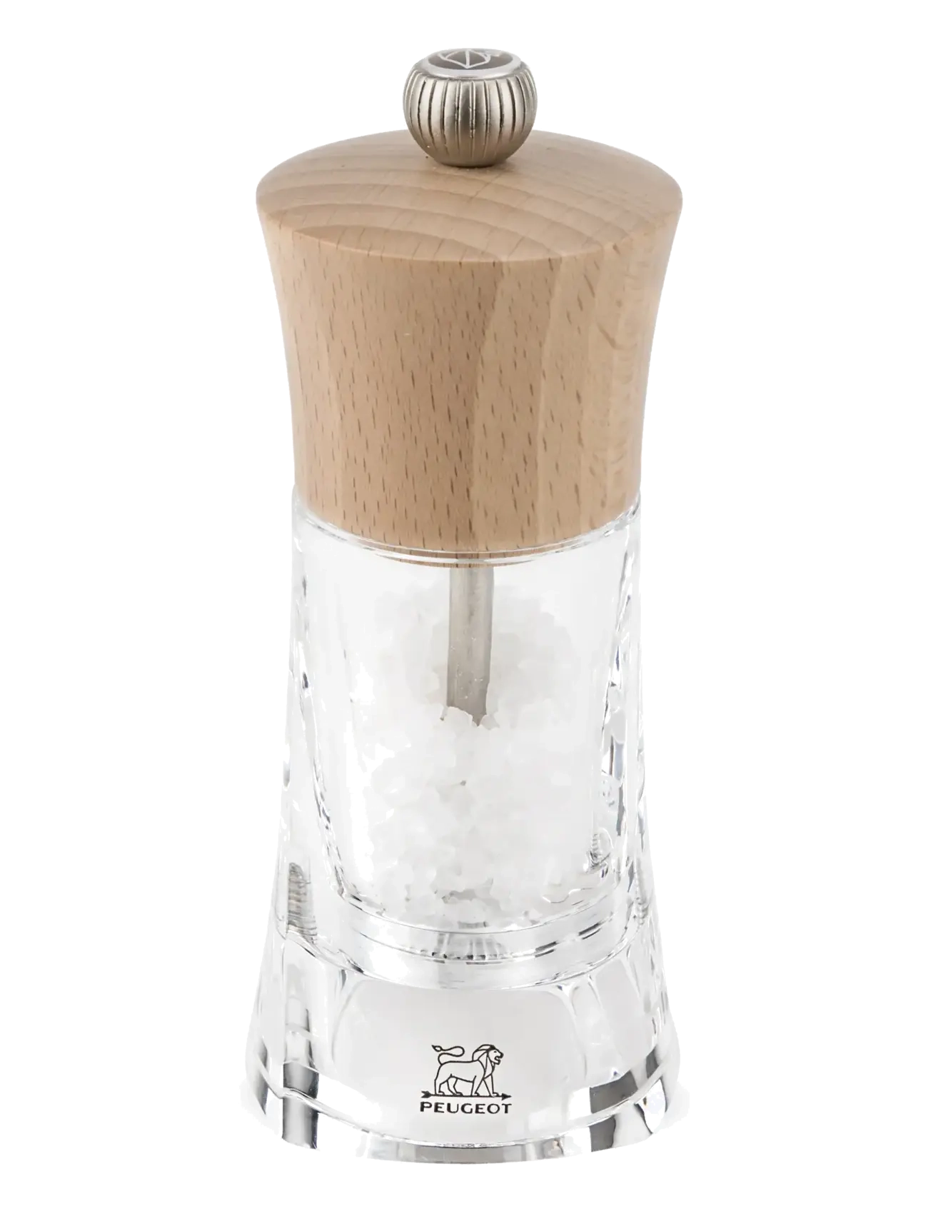Peugeot Oleron Saltkværn Z Akryl/Natur 14 Cm, Salt- og peberbøsse, Str: 14 CM