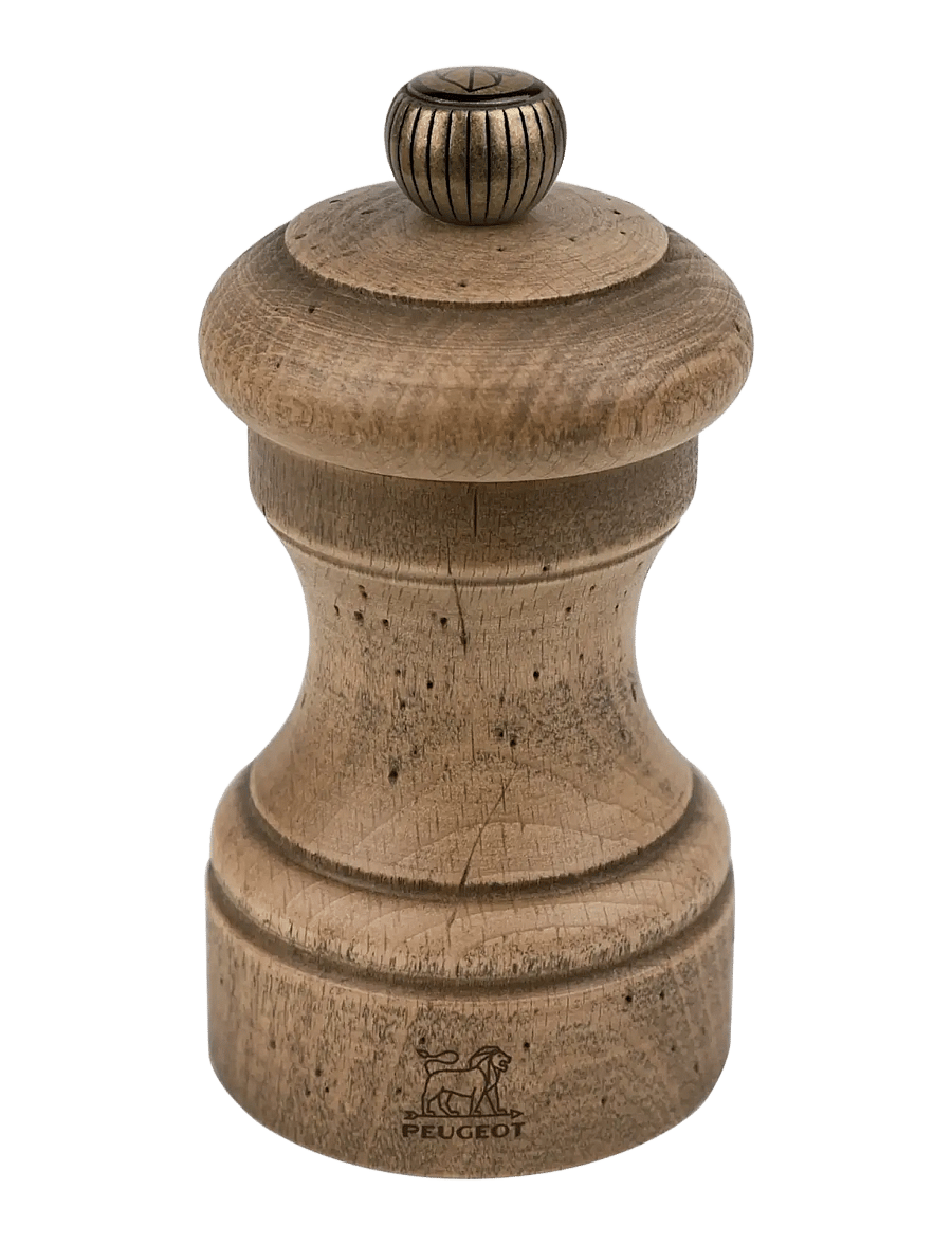 Peugeot - Bistro Antik Peberkværn ,Træ, Mat Antik 10 cm - salz- & pfefferstreuer - antique - 0