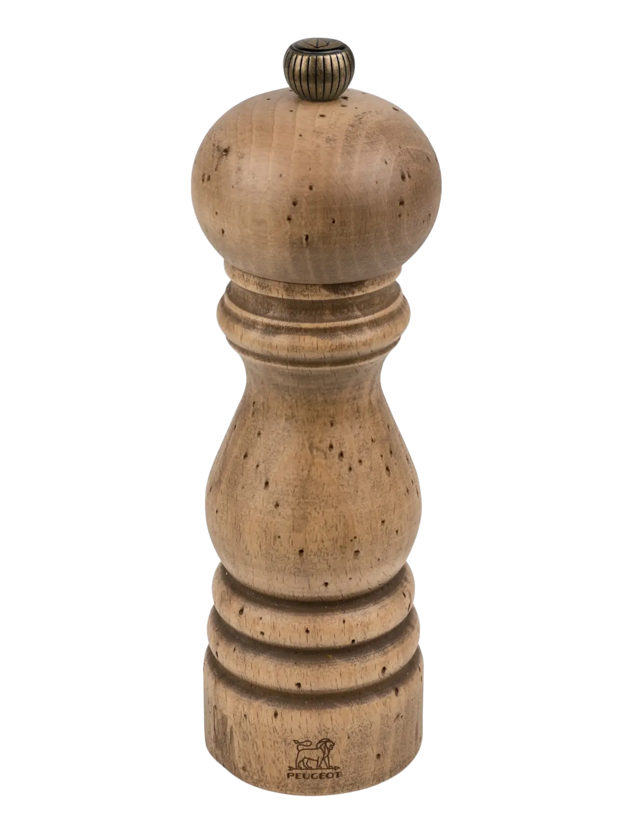 Peugeot Paris Antik Peberkværn,Træ, Antik Mat18 Cm, Spice Kværn, Str: 18 CM