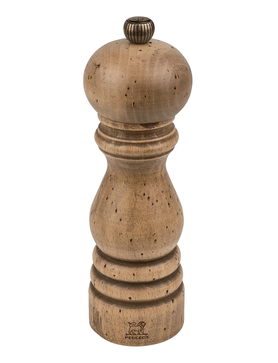 Peugeot - Paris Antik Peberkværn ,Træ, Antik Mat18 cm - soola- ja pipraveskid - antique - 1