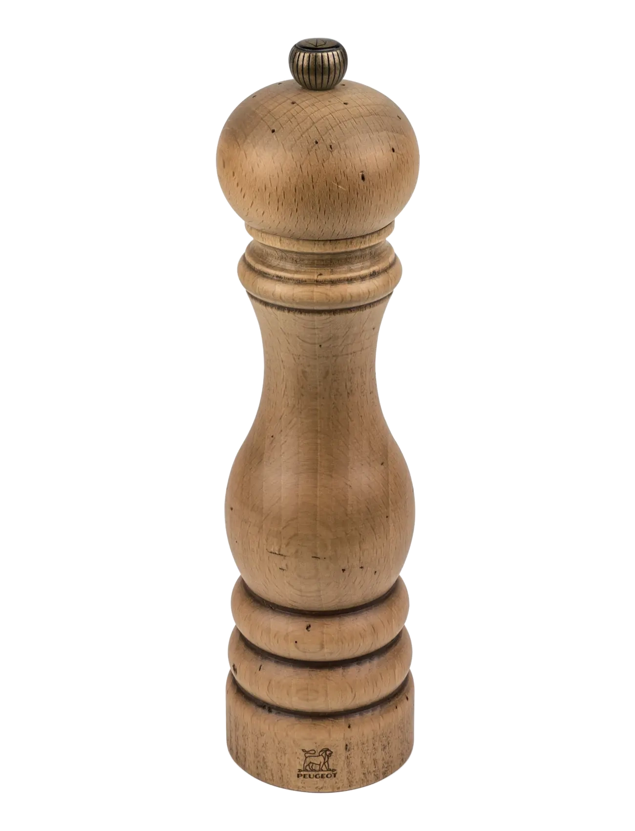 Peugeot - Paris Antik Peberkværn ,Træ, Mat Antik 22 cm - salt & peberkværne - antique - 1