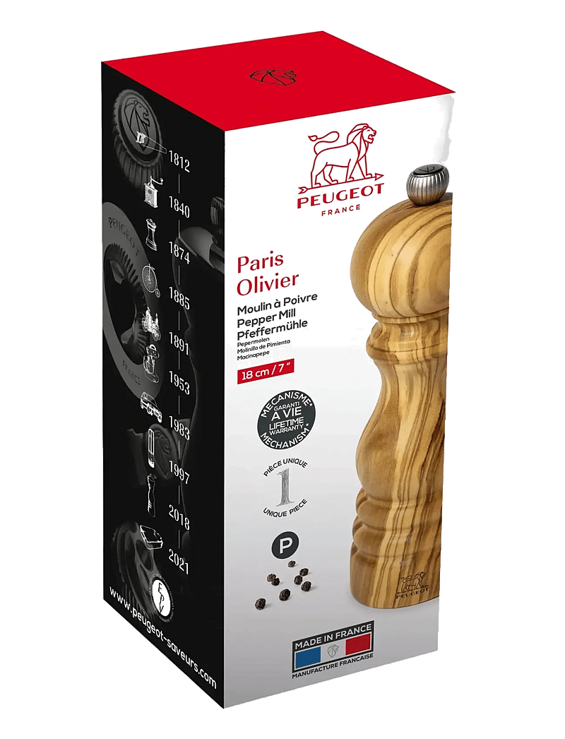 Peugeot - Paris pepper mill olive tree 18cm - salz- & pfefferstreuer - olive tree - 1