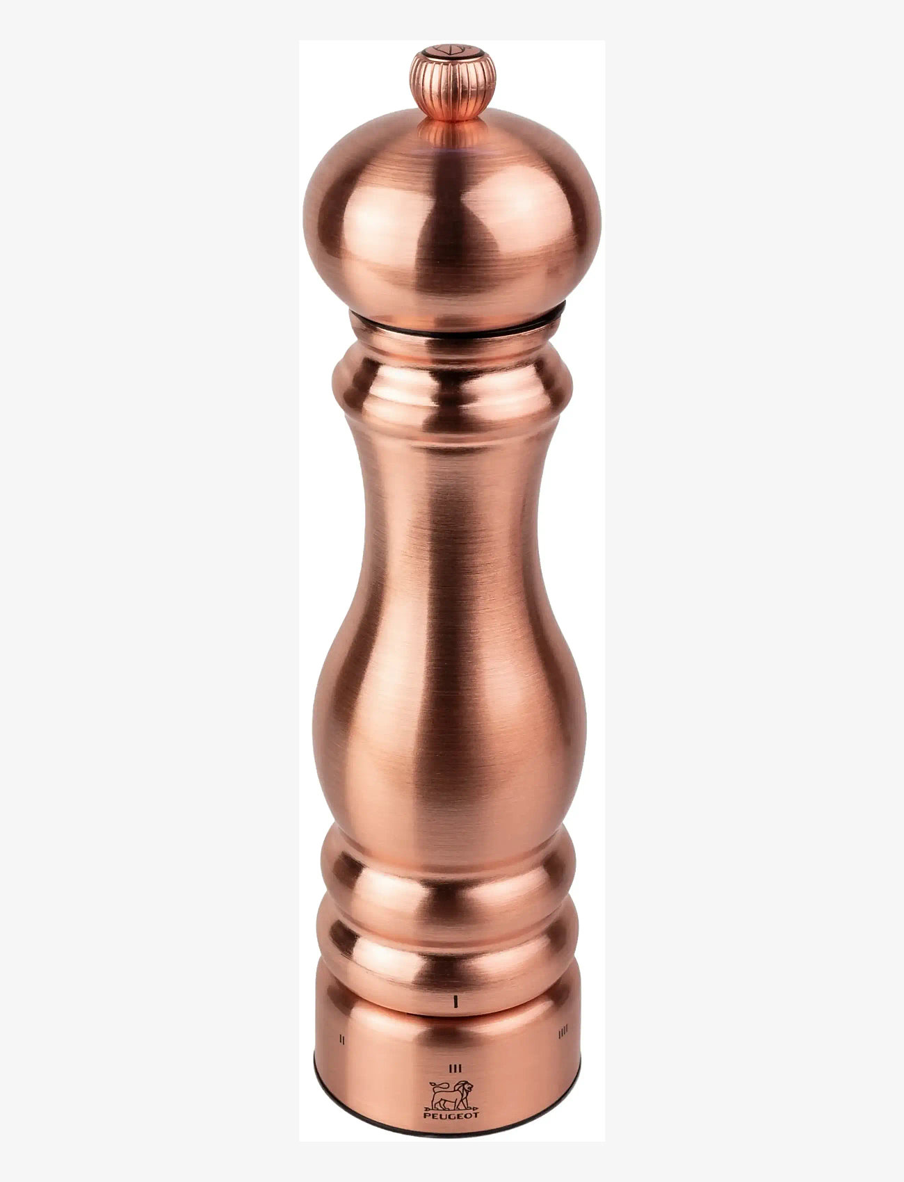 Peugeot - paris chef pepper mill u'select, carbon, 22cm - sāls un piparu dzirnaviņas - carbon - 0
