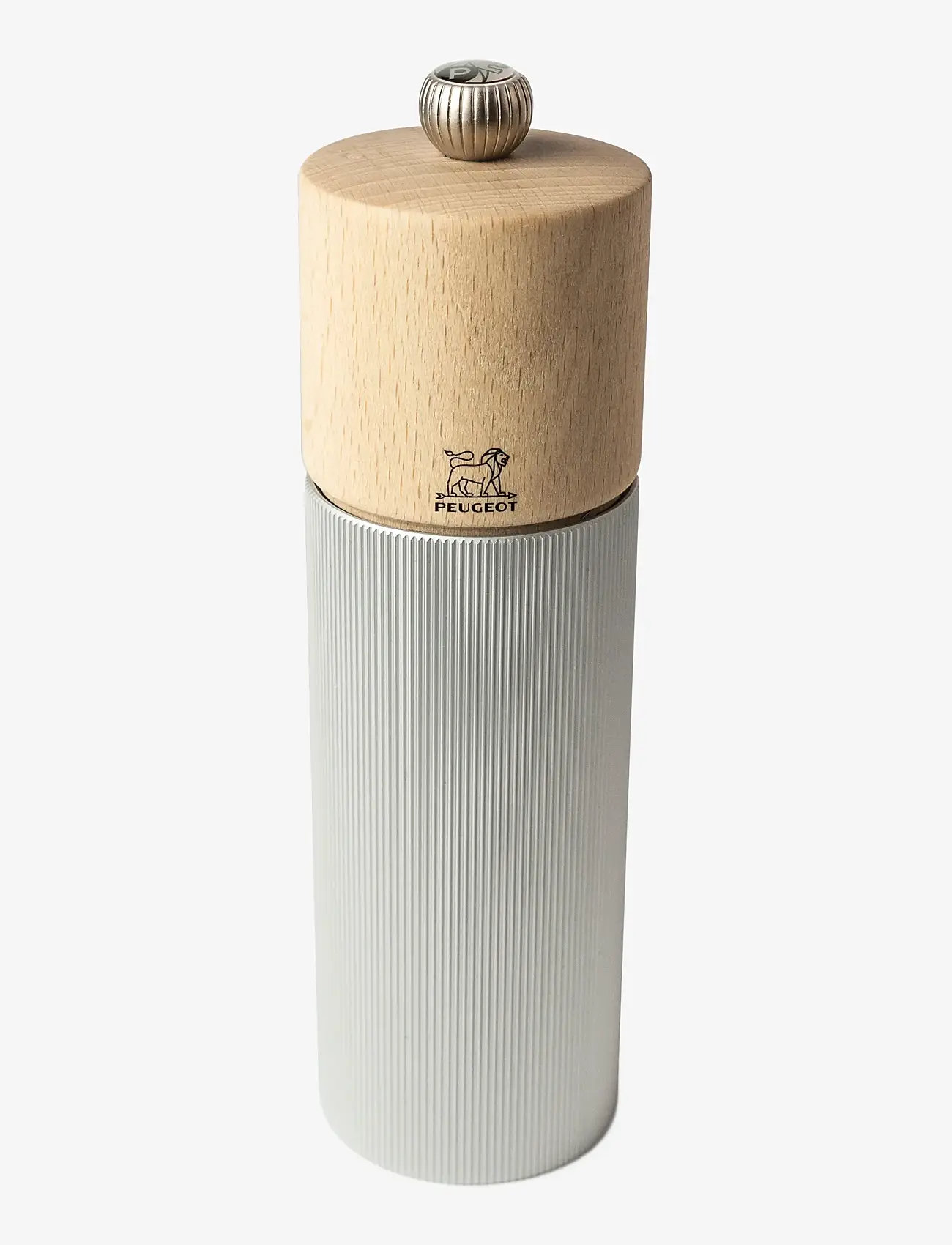 Peugeot - Line Peberkværn Natur Aluminium 18cm - salt & peberkværne - aluminium & nature - 0