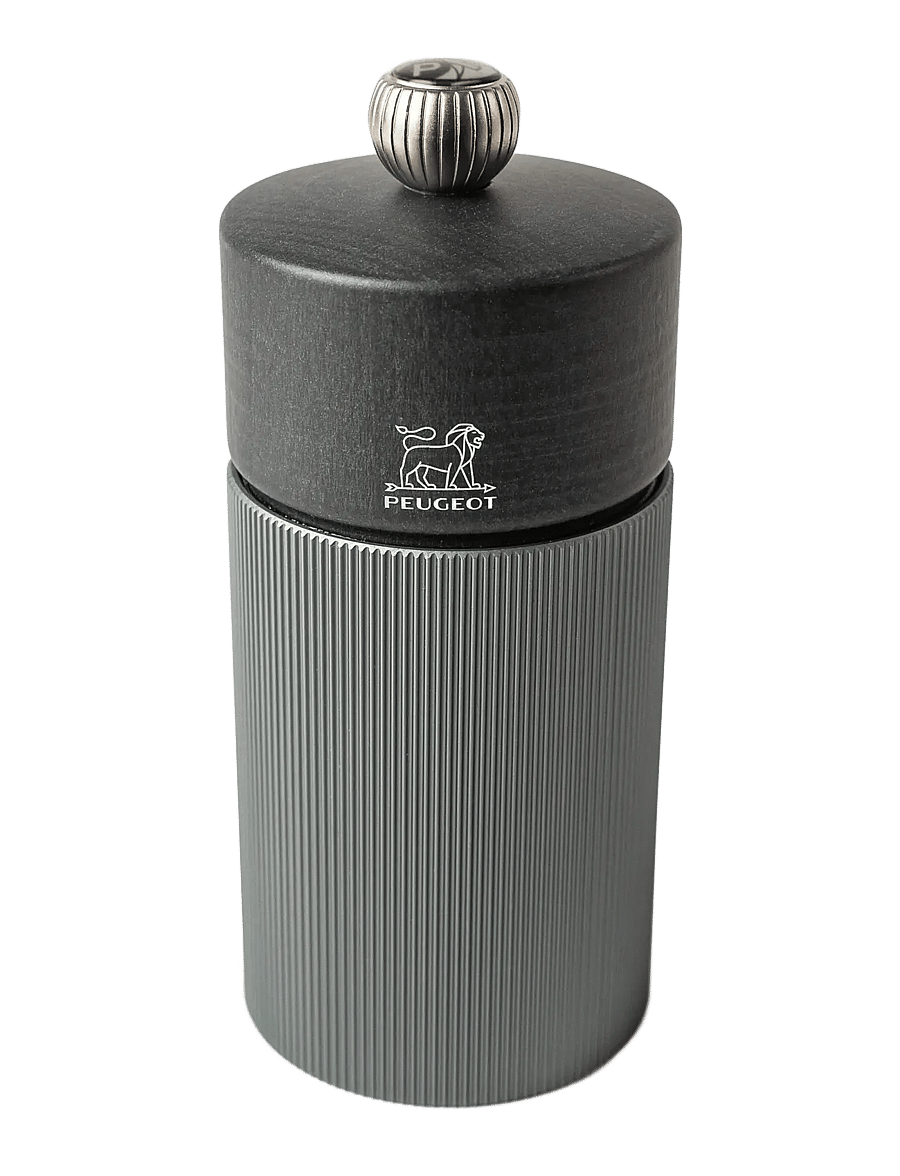 Peugeot - Line Aluminium Carbon peberkværn 12cm - salz- & pfefferstreuer - aluminium & carbon - 1