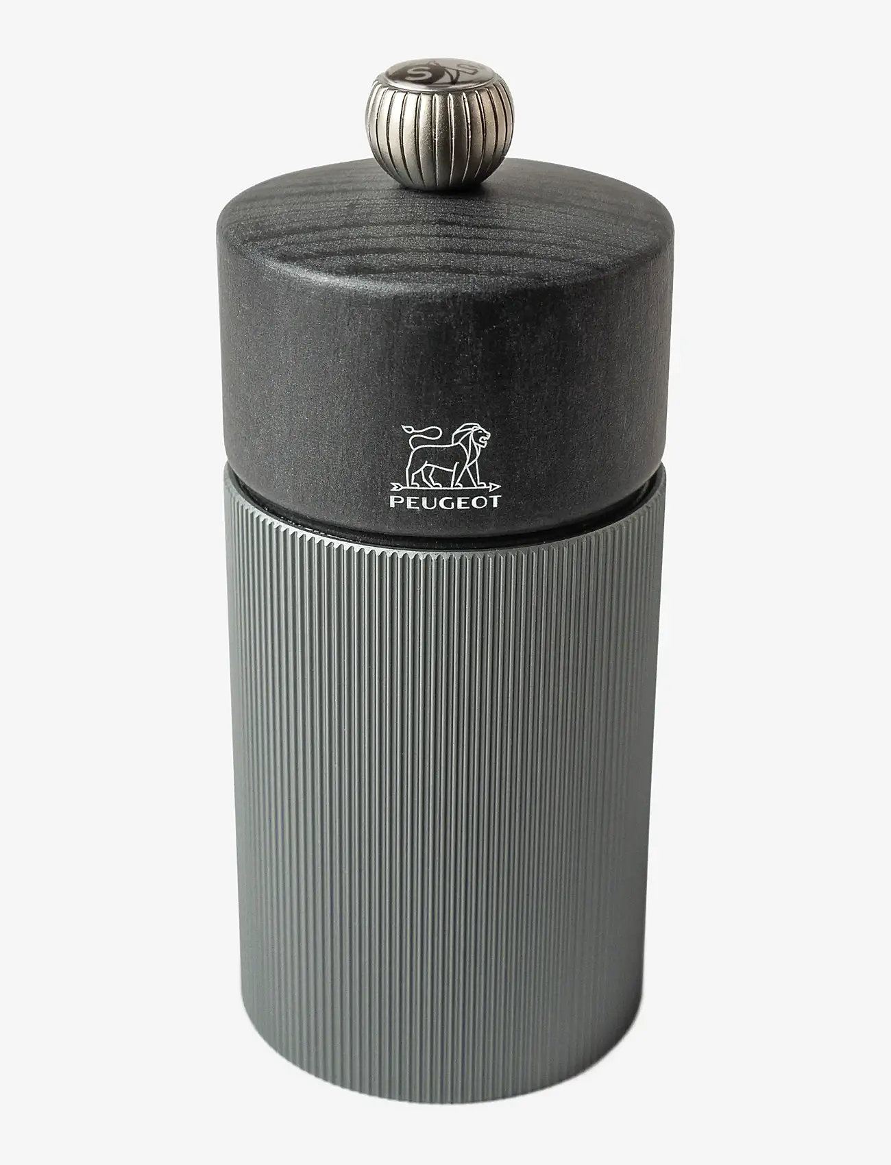 Peugeot - Line Aluminium Carbon saltkværn 12cm - salt & pepper grinders - aluminium & carbon - 1