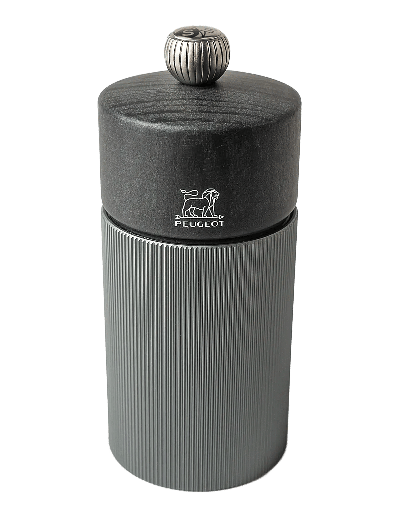 Peugeot - Line Aluminium Carbon saltkværn 12cm - salt & pepper grinders - aluminium & carbon - 1