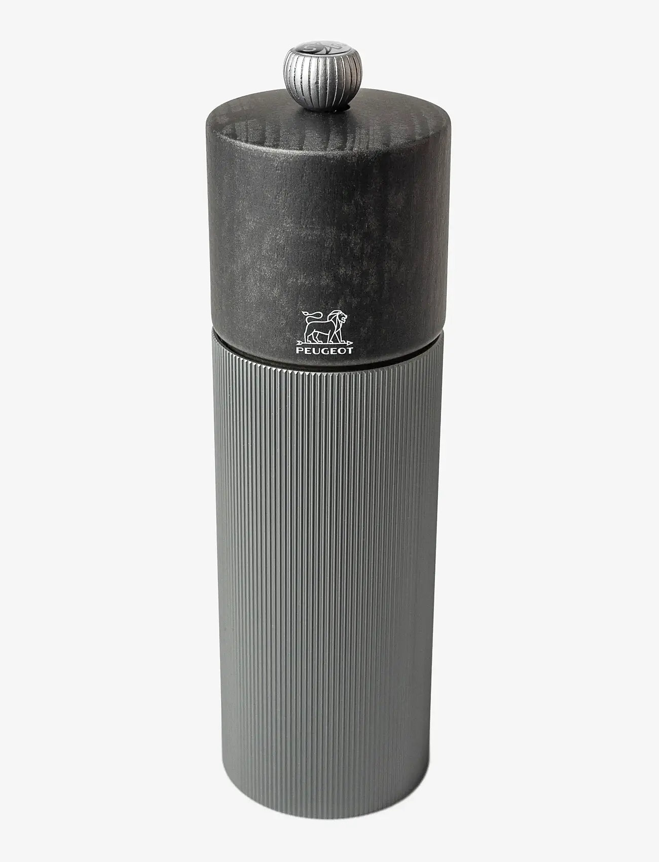 Peugeot - Line Aluminium Carbon Salt Grinder  - salz- & pfefferstreuer - aluminium & carbon - 0