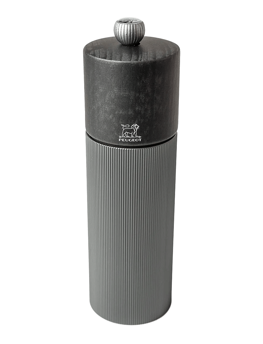 Peugeot - Line Aluminium Carbon Saltkværn 18cm - salz- & pfefferstreuer - aluminium & carbon - 1