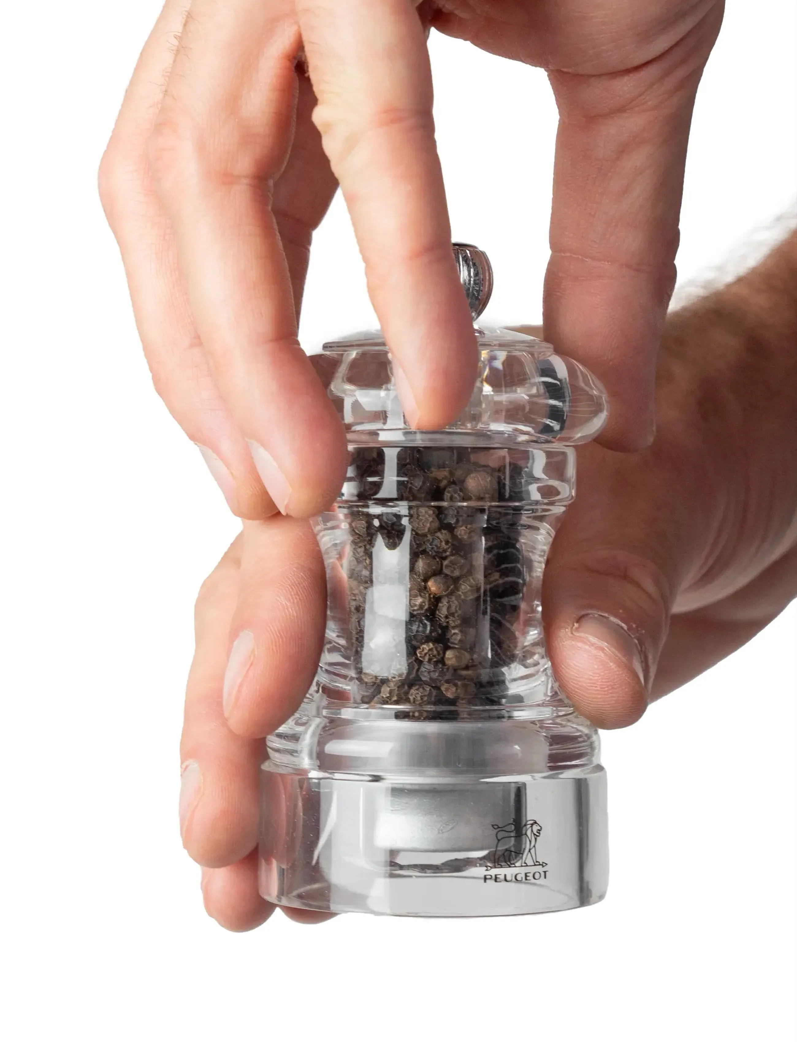 Peugeot Bistro Peberkværn Akryl 10Cm, 10 cm, Grinders, Nackt - Spice Homeware