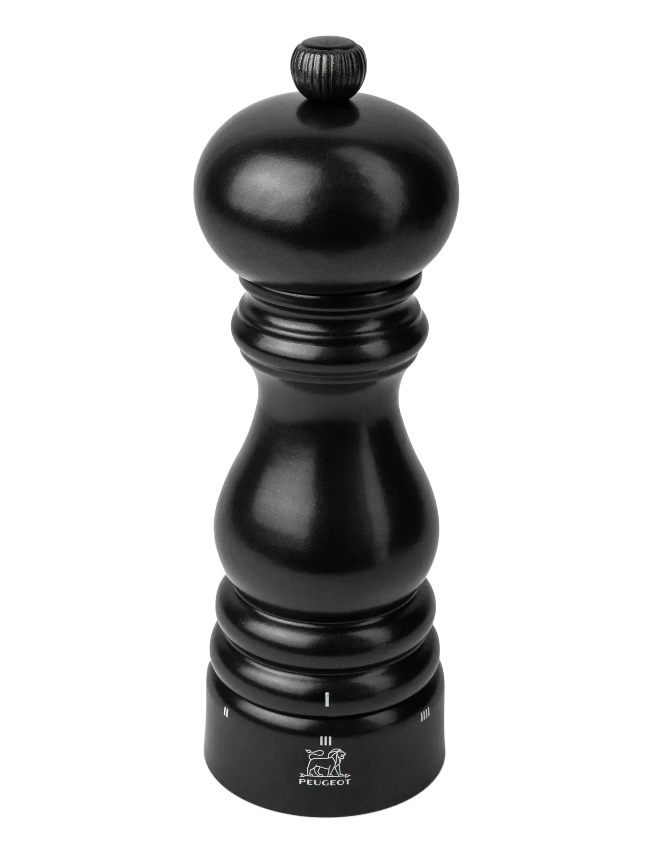 Peugeot - Paris Peberkværn U'Select træ sort satin 18 cm - salt & peberkværne - satin black - 1