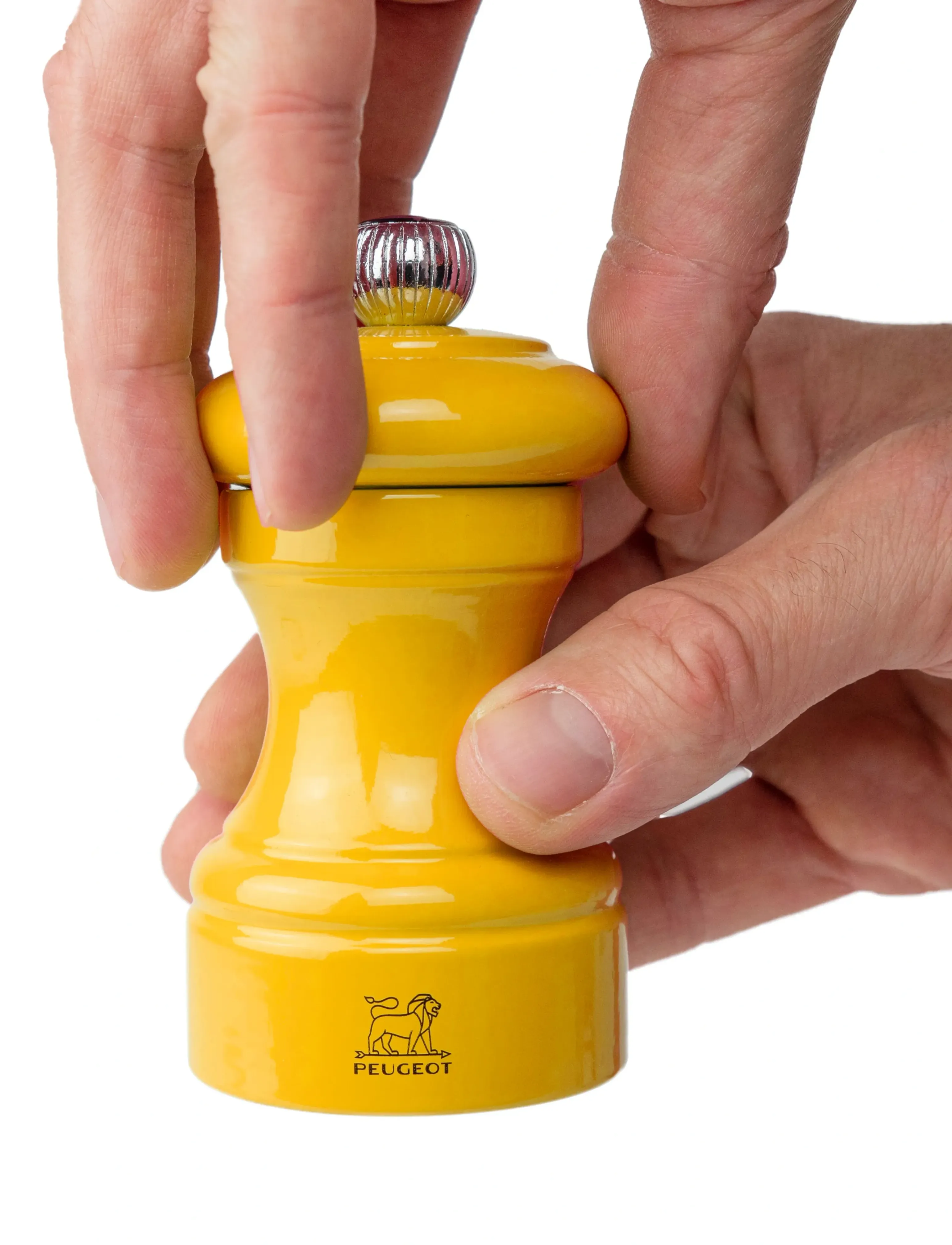 Peugeot Bistro Safran Lakeret Peberkværn 10Cm, 10 cm, Grinders, Gelb - Spice Homeware