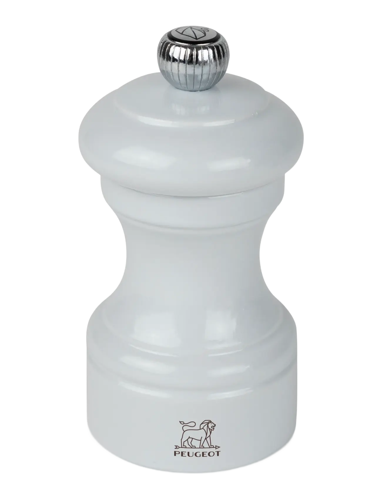 Peugeot Bistro Perlegrå Lakeret Peberkværn 10cm - Peugeot - PEARL GREY / white