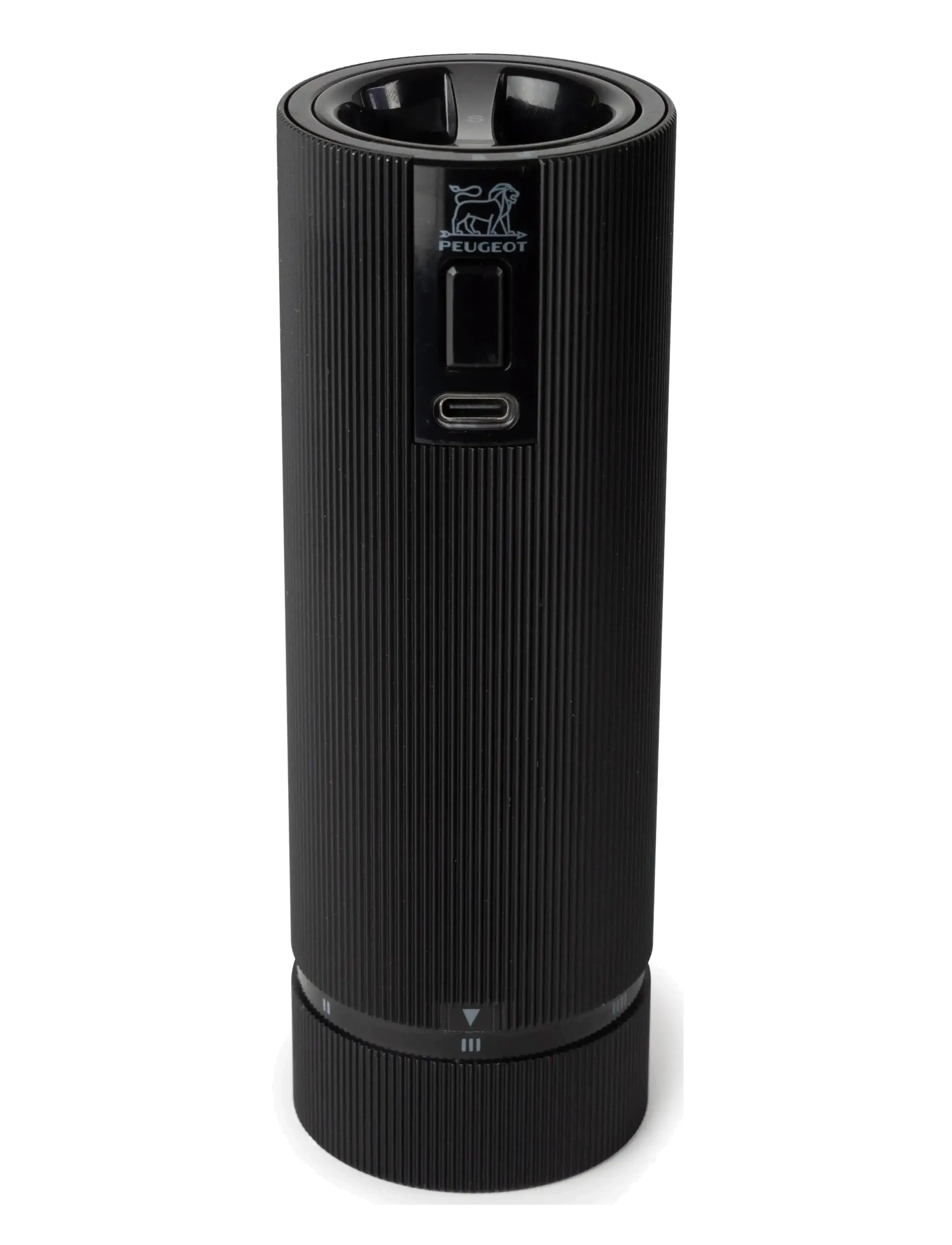 Peugeot MP+MS Z 15cm elektrisk duo line sæt mat sort - Peugeot - ALUMINUM/MATTE BLACK / black